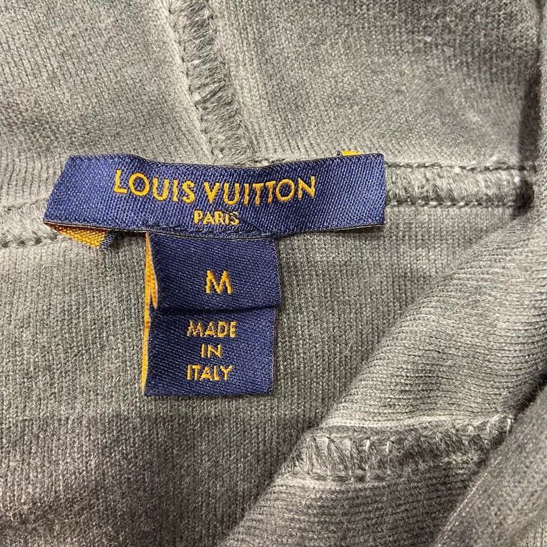 Louis Vuitton LOUIS VUITTON Washed and Worn Tie-Dye Logo Hoodie Size US M / EU 48-50 / 2 - 4 Thumbnail