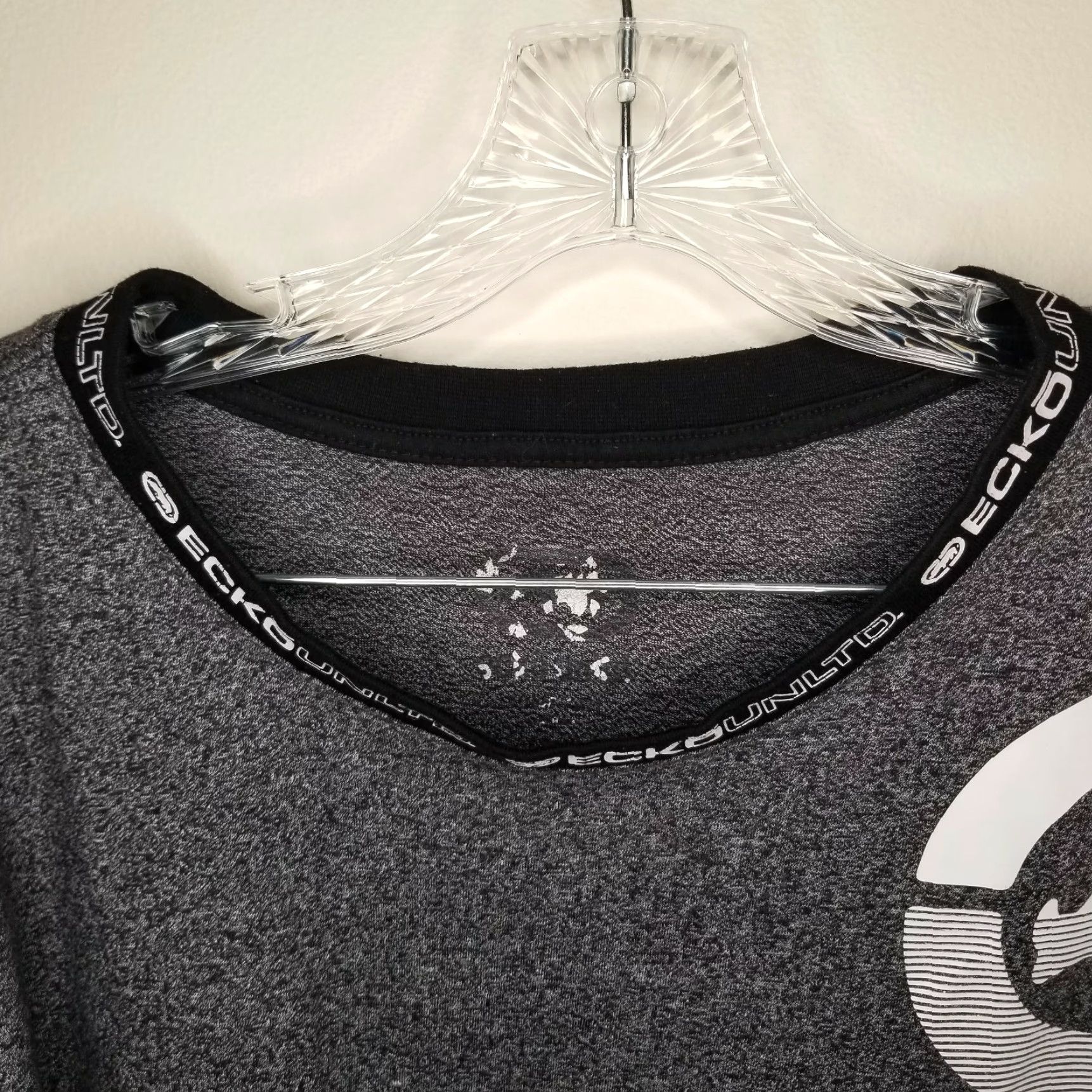 Ecko Unltd. ECKO UNLTD Men's Gray T-Shirt XL-2XL Short Sleeve Size US 36 / EU 52 - 3 Thumbnail
