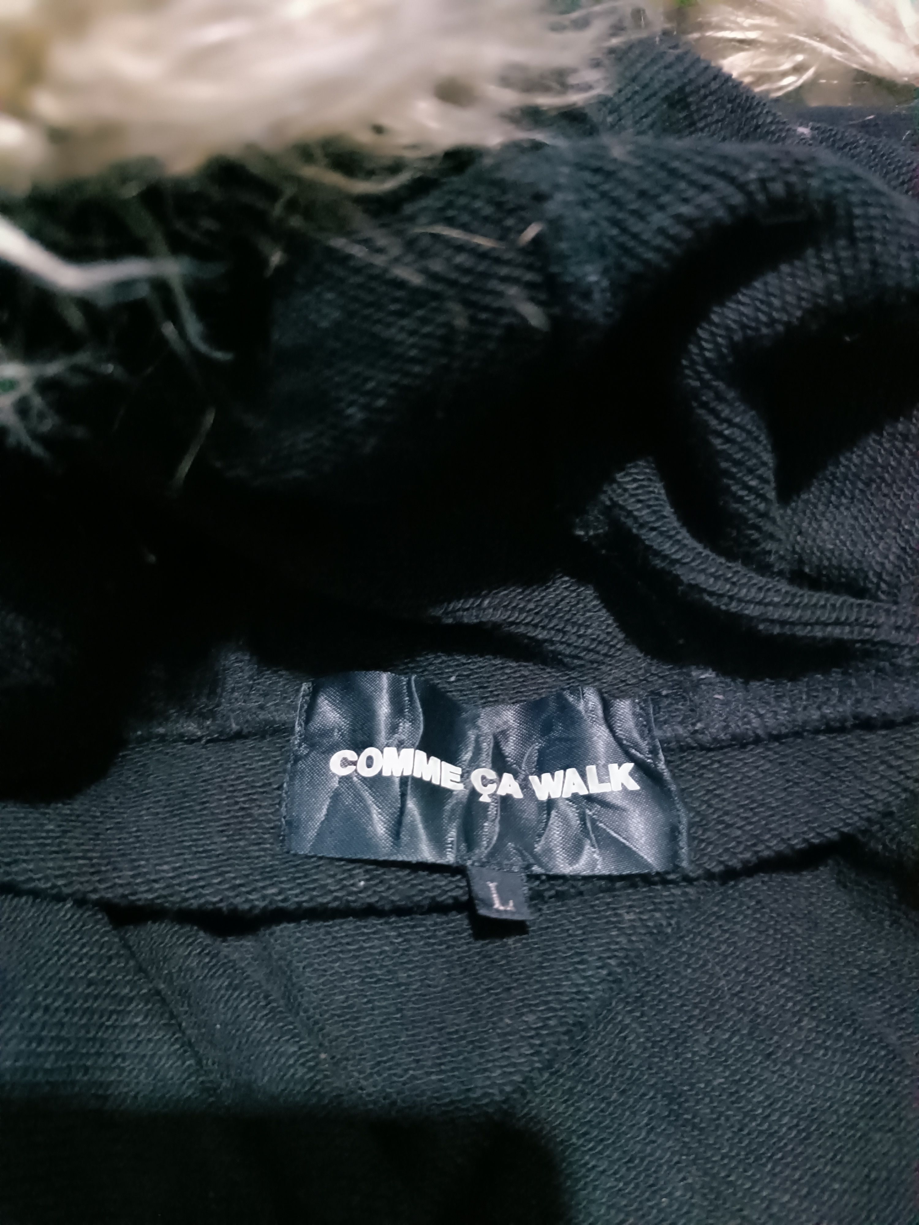 Japanese Brand Vintage Comme Ca Walk Fur Hoodie Sweater Size US L / EU 52-54 / 3 - 7 Thumbnail