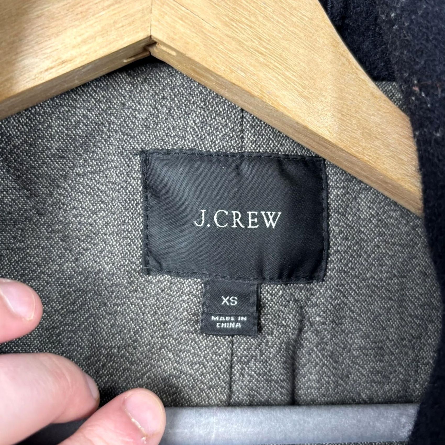 J.Crew J Crew Wool Pea Coat Women XS Blue Button Nautical Classic Academia READ Size XS / US 0-2 / IT 36-38 - 3 Thumbnail
