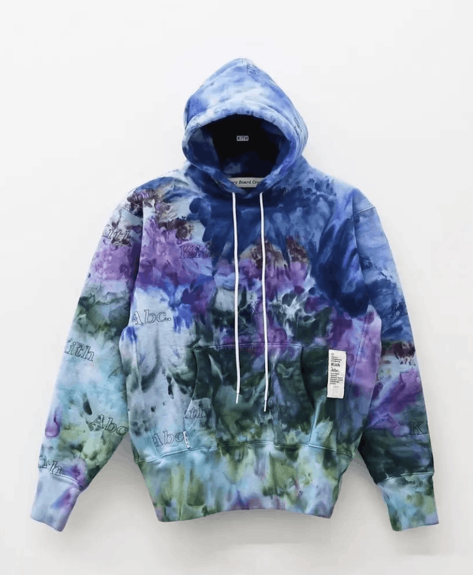 ☆ KITH x Advisory Board Crystals hoodie コラボパーカー ☆ Kith x Advisory Board Crystals Hoodie Moss Dye Men's - SS21 - US