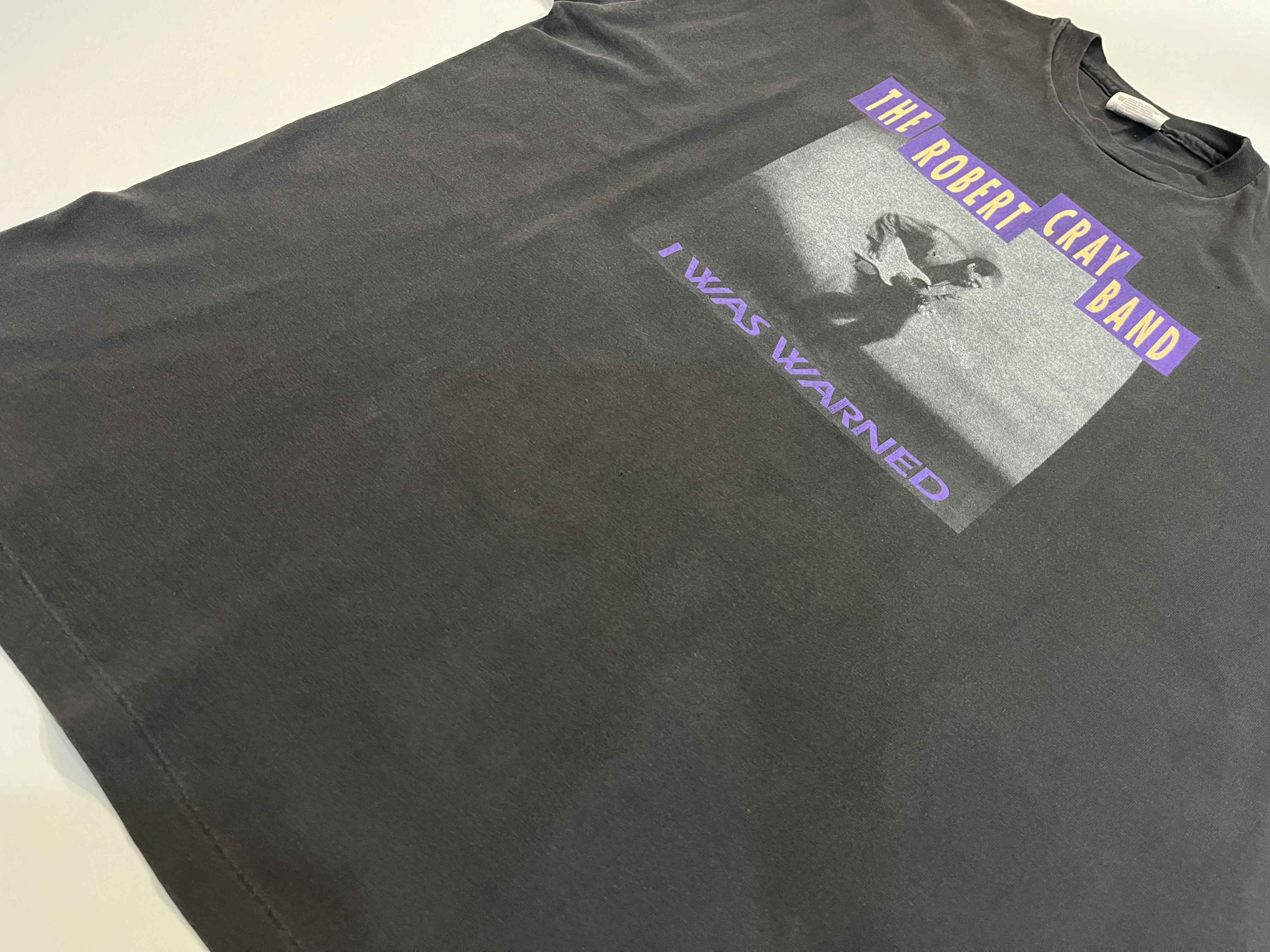 Hanes × Vintage Vintage The Robert Cray Band I Was Warned 92-93 Tour T-Shirt Size US XL / EU 56 / 4 - 8 Thumbnail