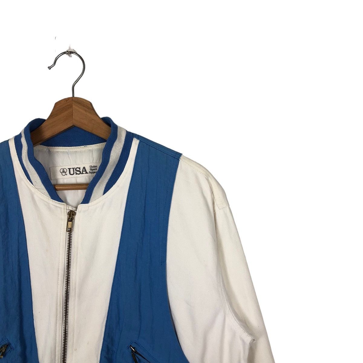 USA Olympics 🔥VINTAGE BOMBER JACKET USA OLYMPIC UNION SPORT APPAREL Size US M / EU 48-50 / 2 - 5 Thumbnail