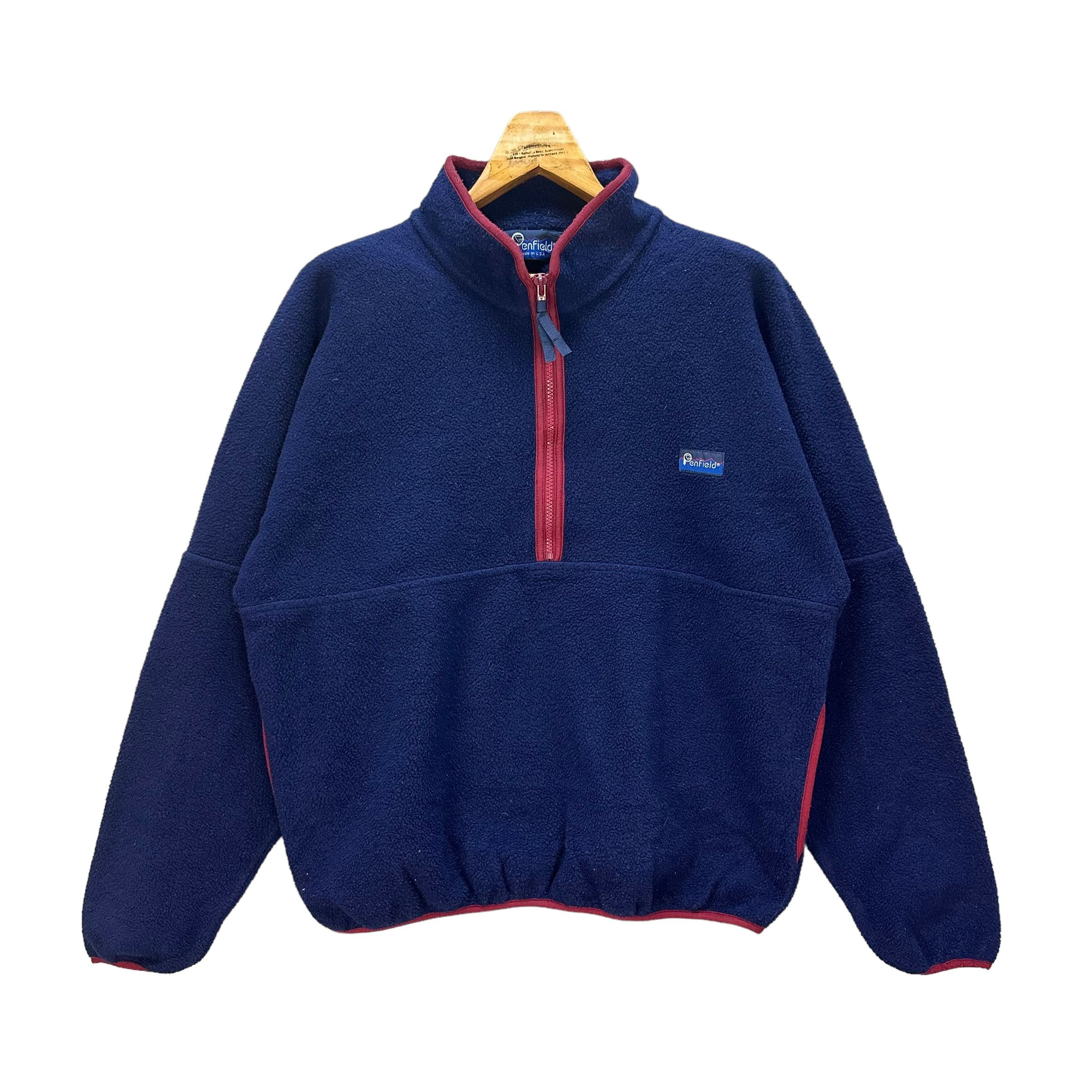 Penfield PENFIELD HALF ZIP TURTLE NECK PULLOVER FLEECE #8739-023 Size US L / EU 52-54 / 3 - 1 Thumbnail