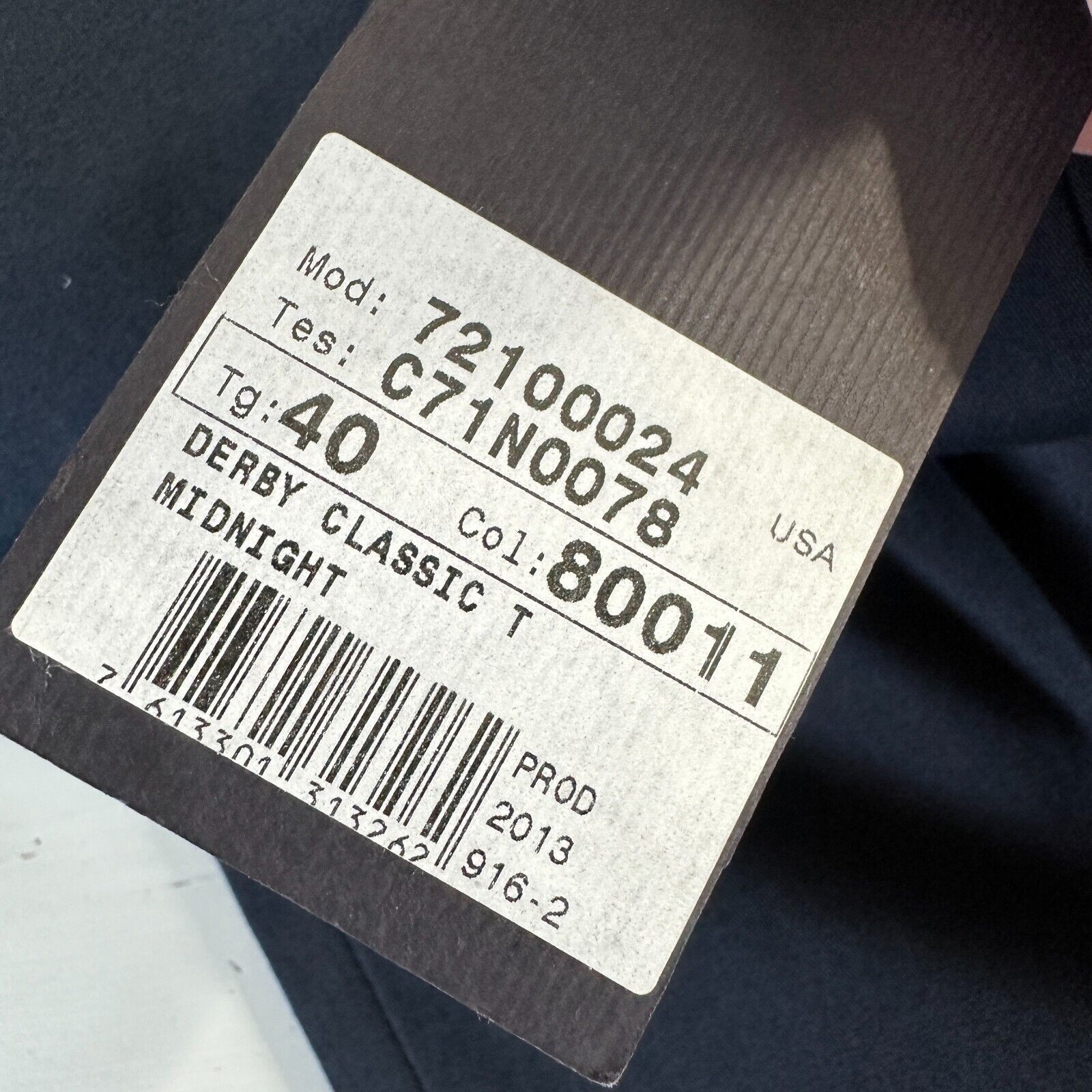 Belstaff NWT Belstaff Black The Derby Classic Trouser Flare Legs 40 Size 27" / US 4 / IT 40 - 9 Thumbnail