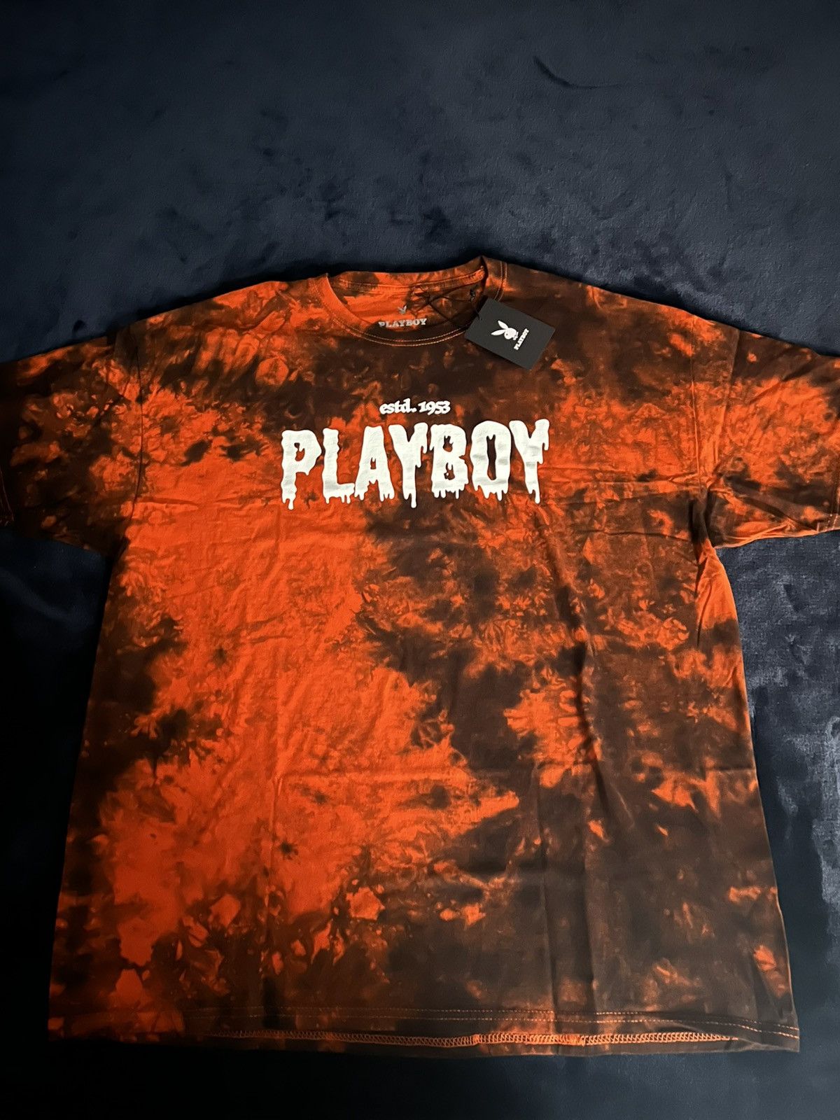 Playboy Playboy - Men’s Slime Masthead Tee Size US XXL / EU 58 / 5 - 3 Thumbnail