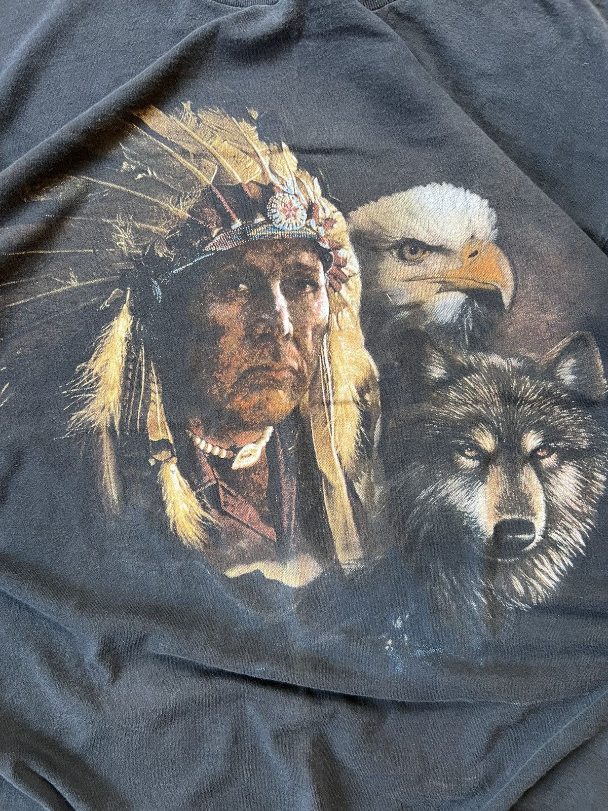 Vintage Vintage Native American Shirt Size US XL / EU 56 / 4 - 4 Thumbnail