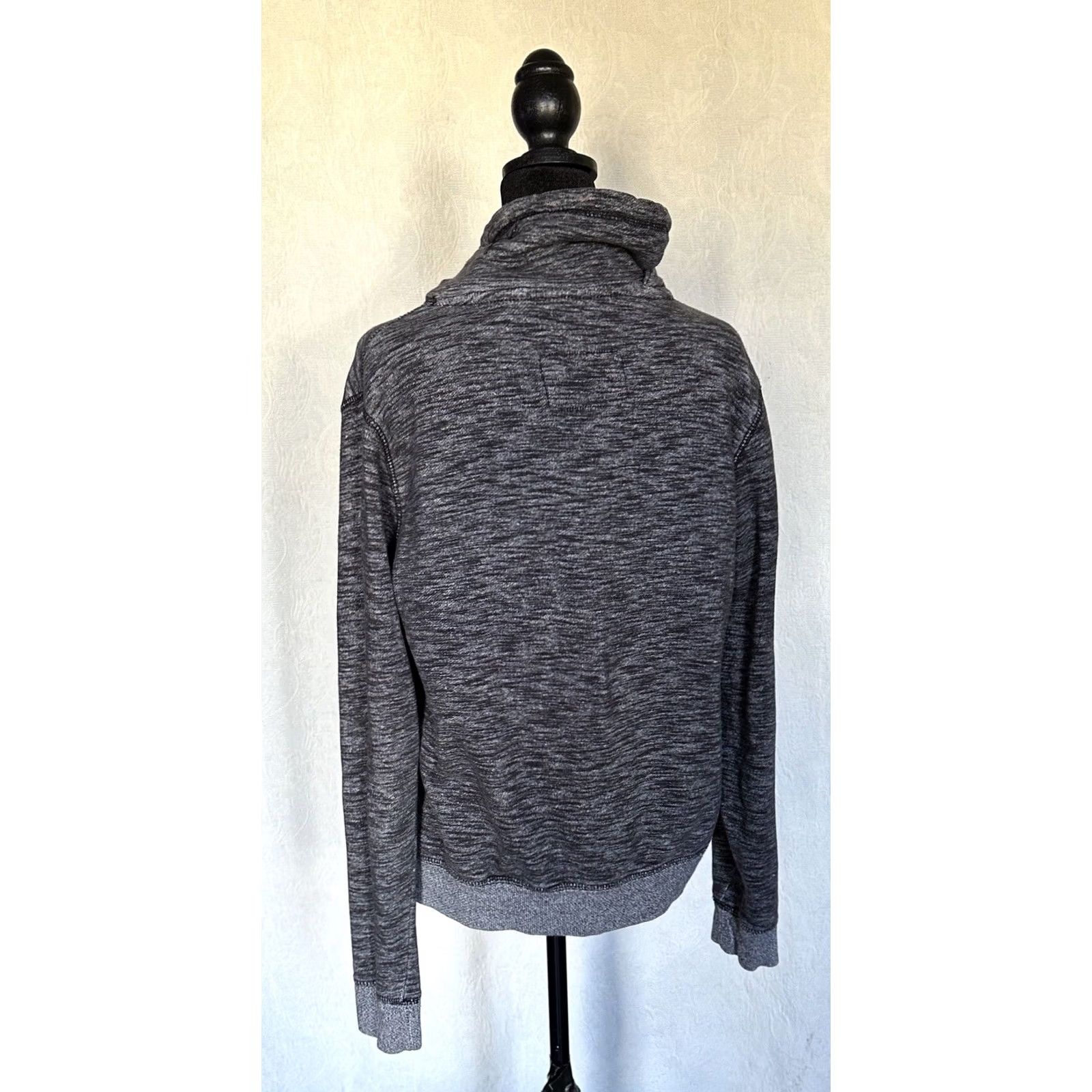 Carbon VINTAGE? Carbon Men Pullover Longsleeve Sz Small Black Gray Size US S / EU 44-46 / 1 - 2 Thumbnail