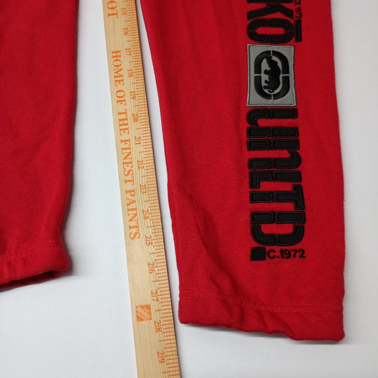 Ecko Unltd. Ecko Unltd Jogger Sweatpants Mens Size L Large Red Black NWT Size US 34 / EU 50 - 3 Thumbnail