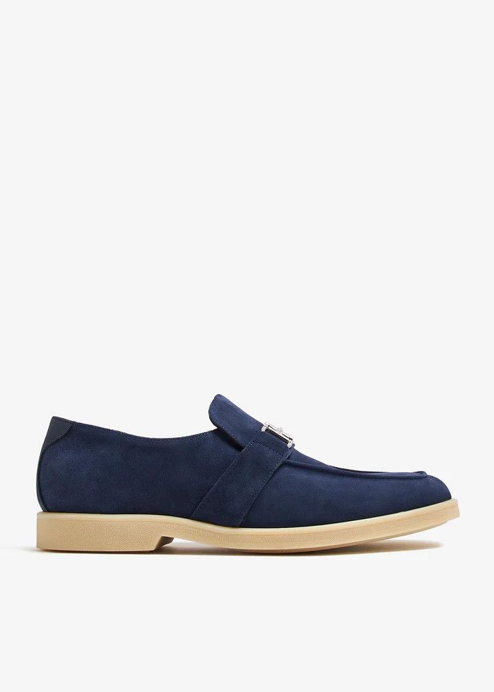 Stuart Weitzman os11x0326 Aurelio Loafers in Blue Size US 7 / EU 40 - 1 Thumbnail