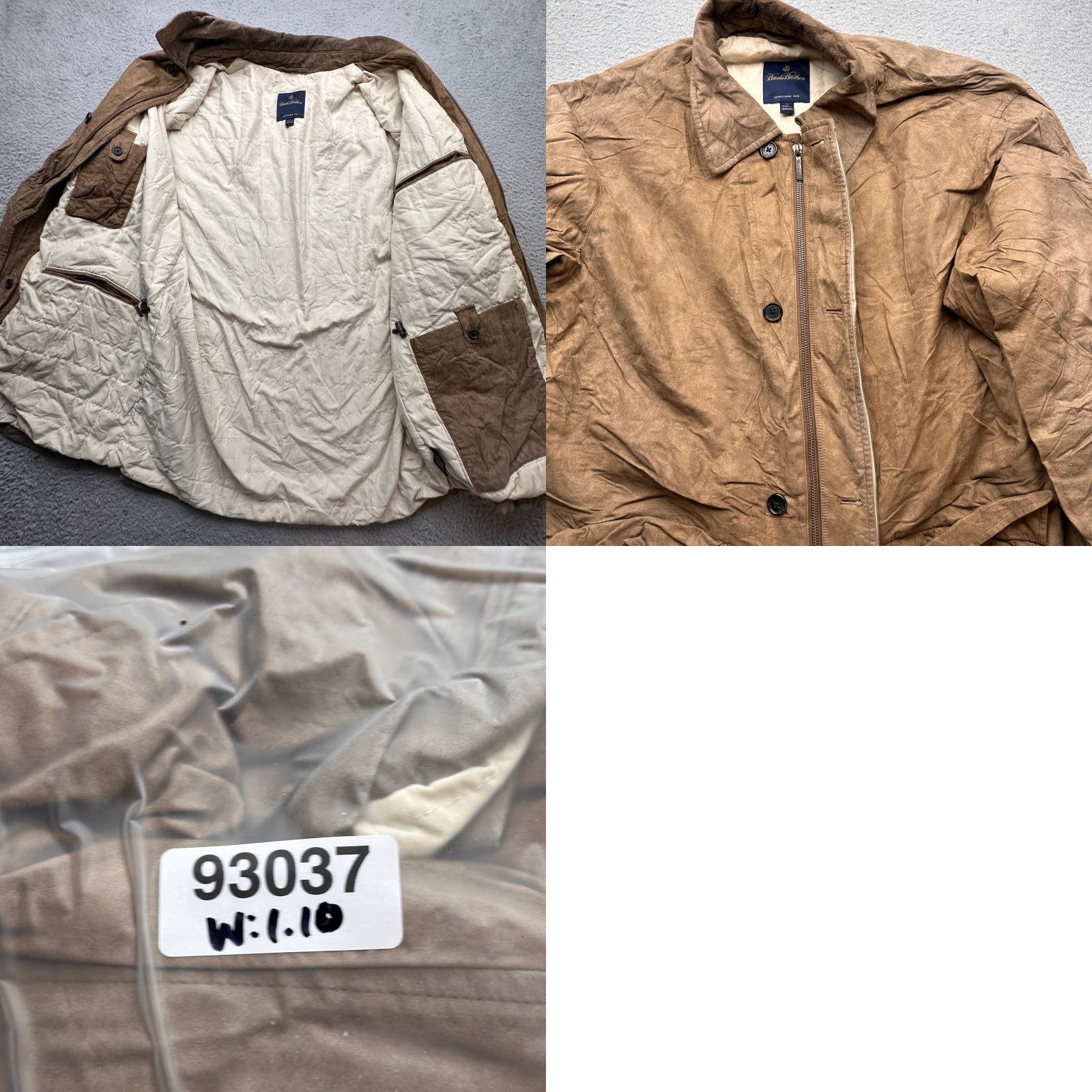 Brooks Brothers Brooks Brothers Car Coat Long Mens Medium Brown Pockets Full Zip Button Coat Size US M / EU 48-50 / 2 - 10 Thumbnail