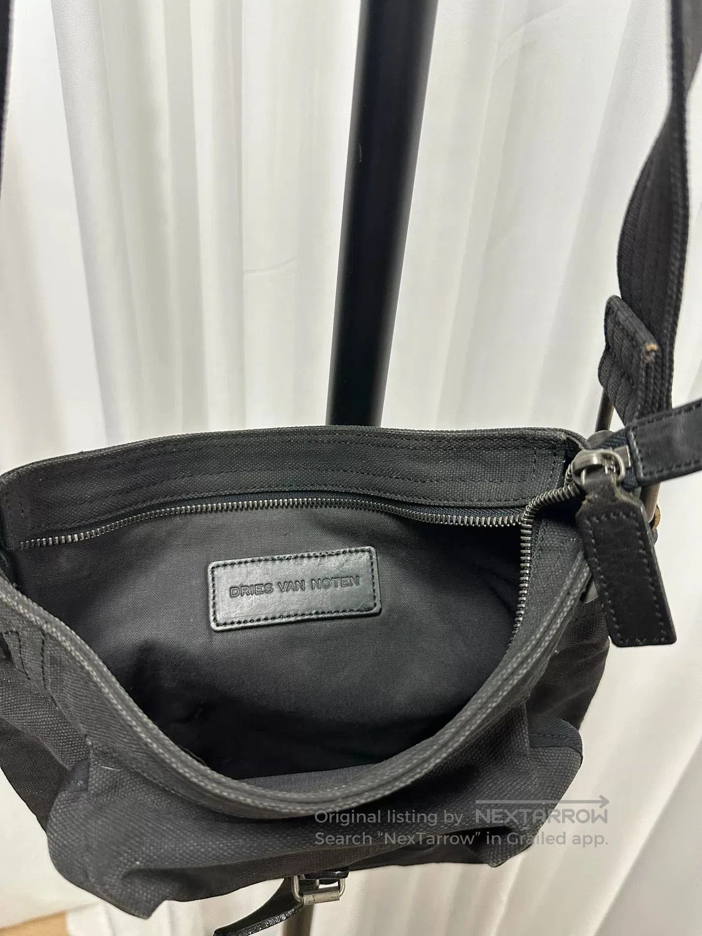 Dries Van Noten Dries Van Noten Black Crossbody Bag. Size ONE SIZE - 5 Thumbnail