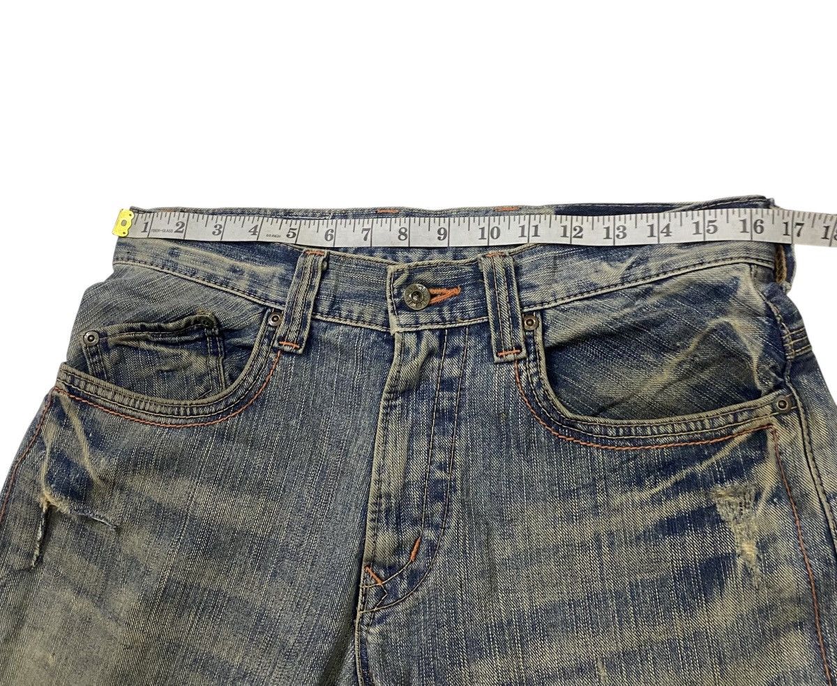 Edwin × Japanese Brand × Vintage Edwin xvs distressed flare pant Size US 33 - 12 Thumbnail
