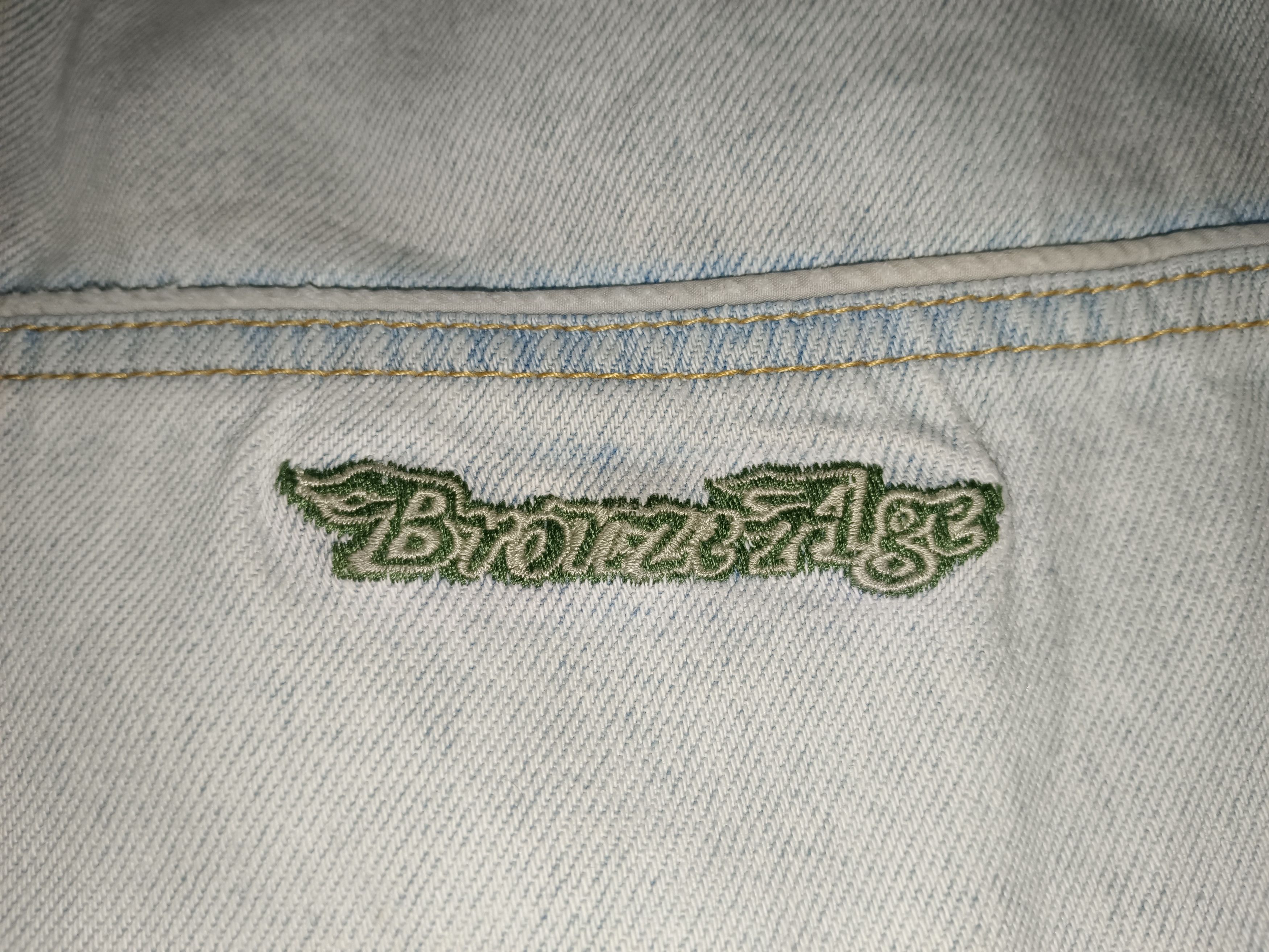 Vintage Vintage Bronze Age Baggy Mud Wash Sun Faded Skate Denim Size US 30 / EU 46 - 9 Thumbnail