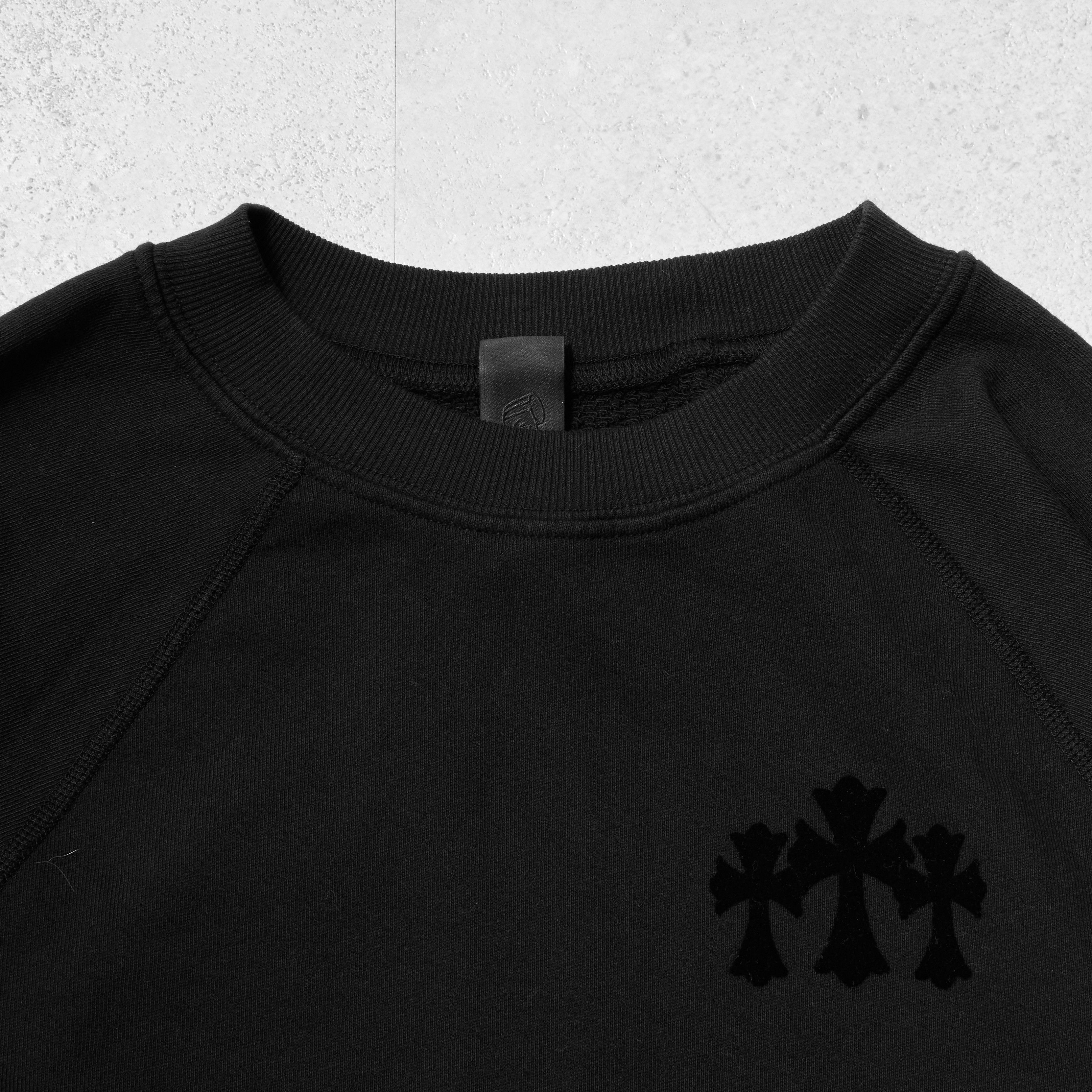 Chrome Hearts CHROME HEARTS Blind Spot Black Tripple Cross Sweater BLACK Size US S / EU 44-46 / 1 - 5 Thumbnail
