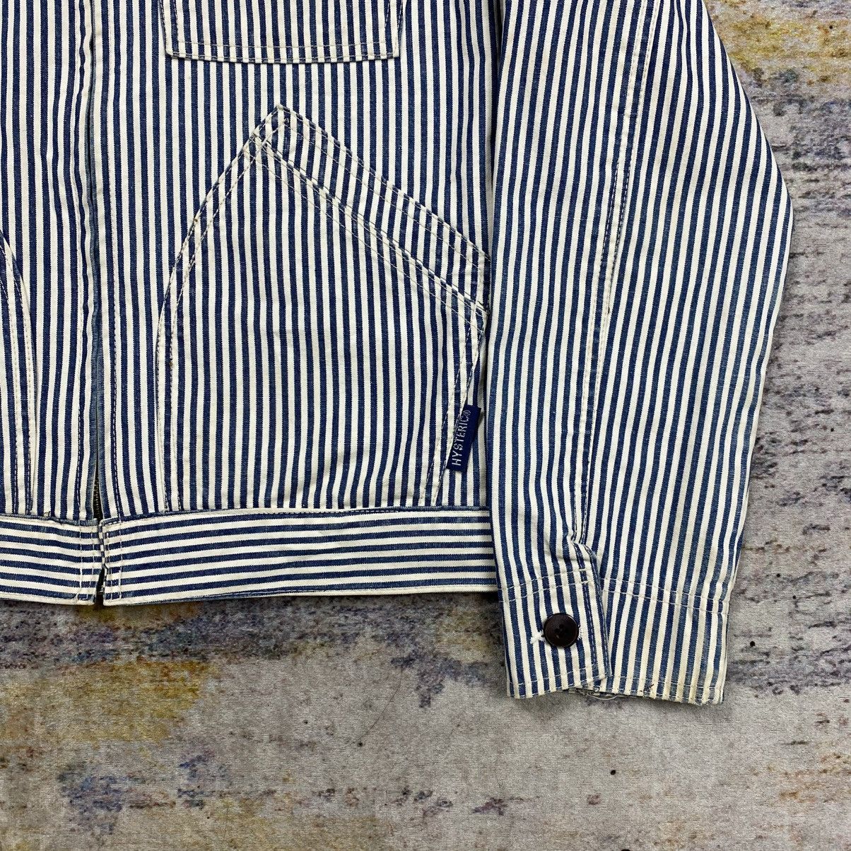 Hysteric Glamour Vintage Hysteric glamour stripe work jacket Size US S / EU 44-46 / 1 - 4 Thumbnail