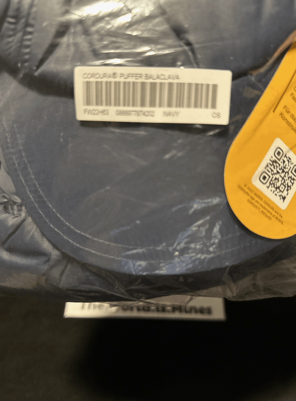 Supreme NWT Supreme Cordura Puffer Balaclava - Navy Size ONE SIZE - 4 Thumbnail