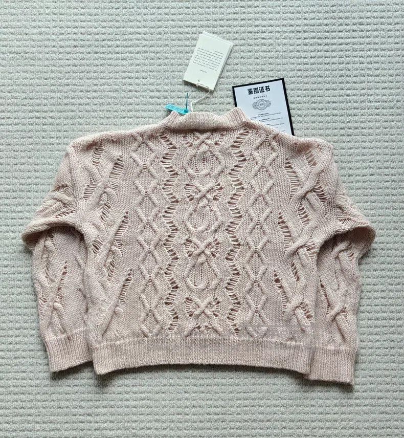 Our Legacy Our Legacy Cable Knit Round Neck Wool Sweater Size US S / EU 44-46 / 1 - 2 Thumbnail
