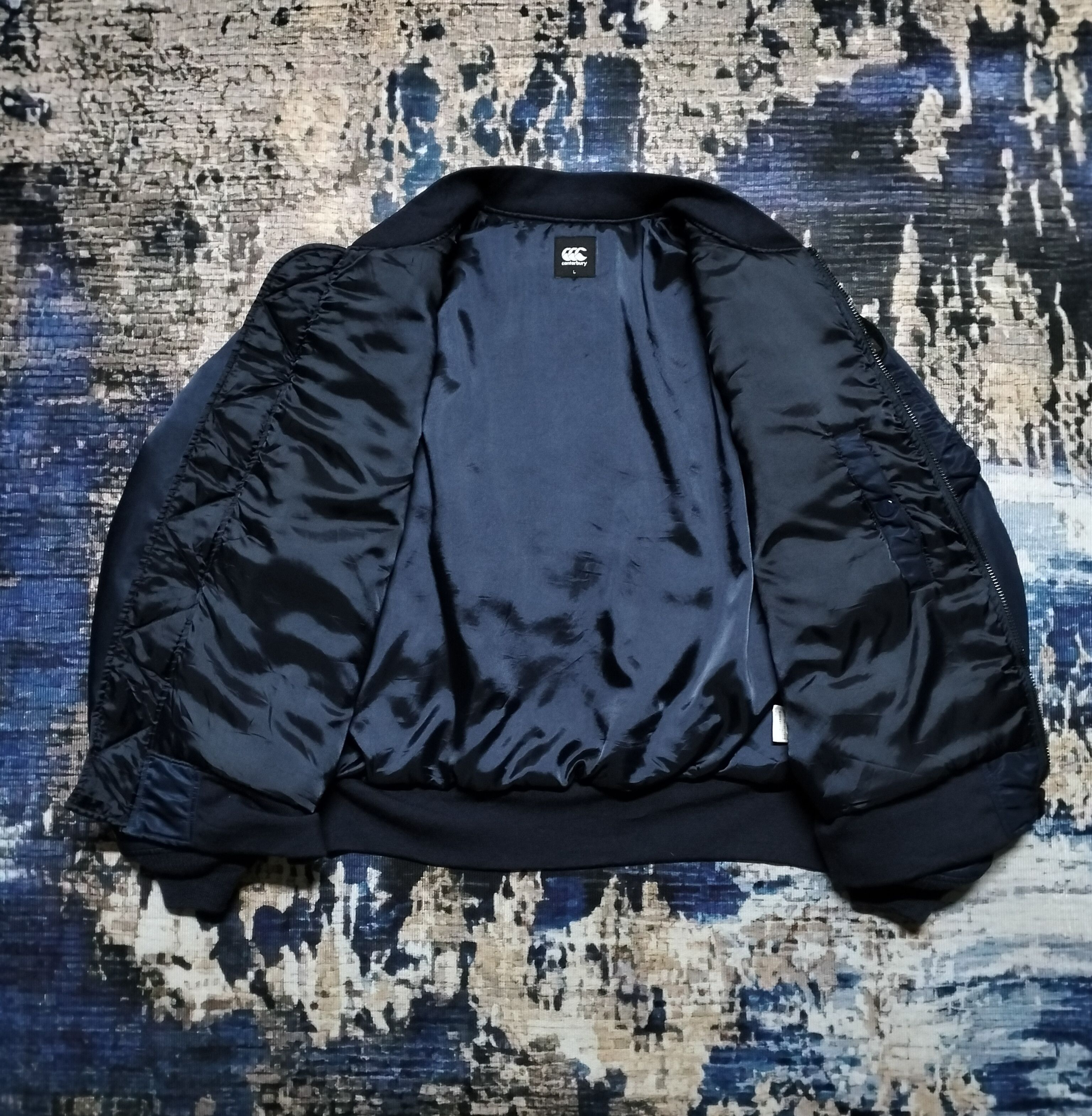 Canterbury of New Zealand Canterbury Ma-1 Bomber Jacket Embroidered Logo Size US L / EU 52-54 / 3 - 3 Thumbnail