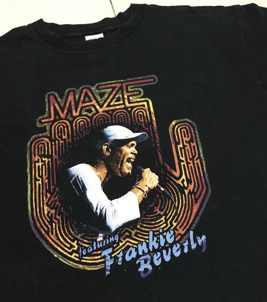 Band Tees Vintage Y2K Maze Featuring Frankie Beverly R&B Soul Funk Tee Size US L / EU 52-54 / 3 - 2 Thumbnail