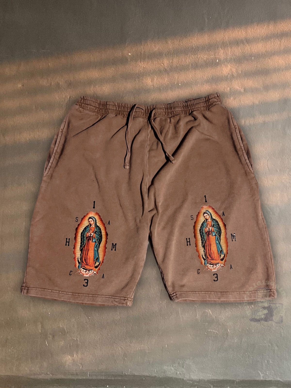 Other Hastamuerte HMVM Virgin Mary Guadalupe vintage wash short Size US 38 / EU 54 - 19 Thumbnail