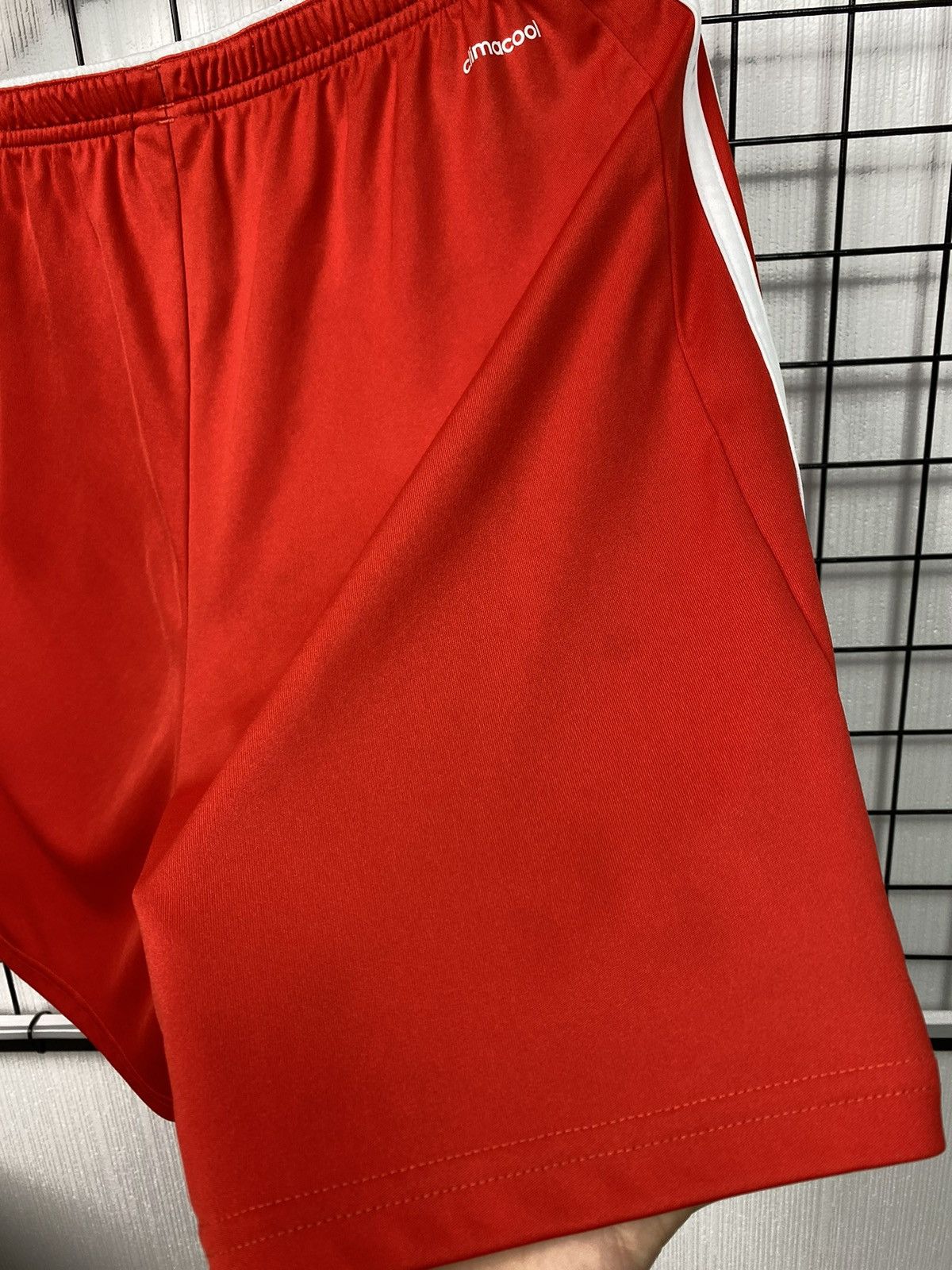 Adidas × Vintage Adidas Bayern Munich 2014-2015 Shorts Soccer Football Red L Size US 34 / EU 50 - 15 Thumbnail