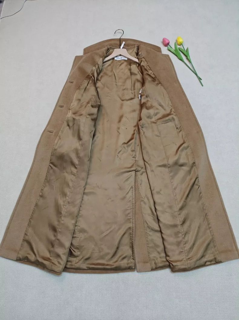 Max Mara Max Mara Classic Camel Long Women's Coat Size XL / US 12-14 / IT 48-50 - 2 Thumbnail