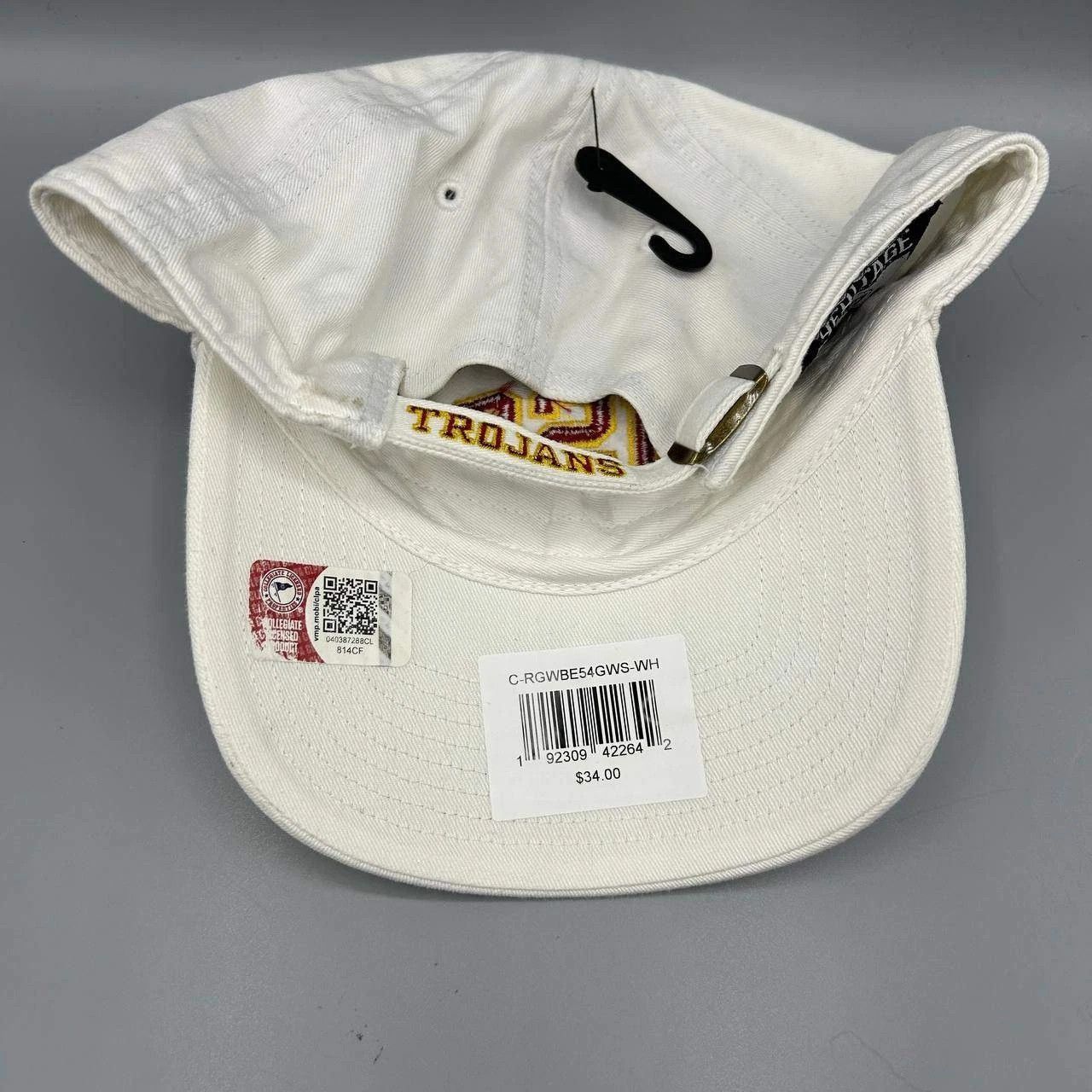 47 Brand USC Trojans Hat Men Heritage Embroidered Strap Back Cotton Size ONE SIZE - 3 Thumbnail