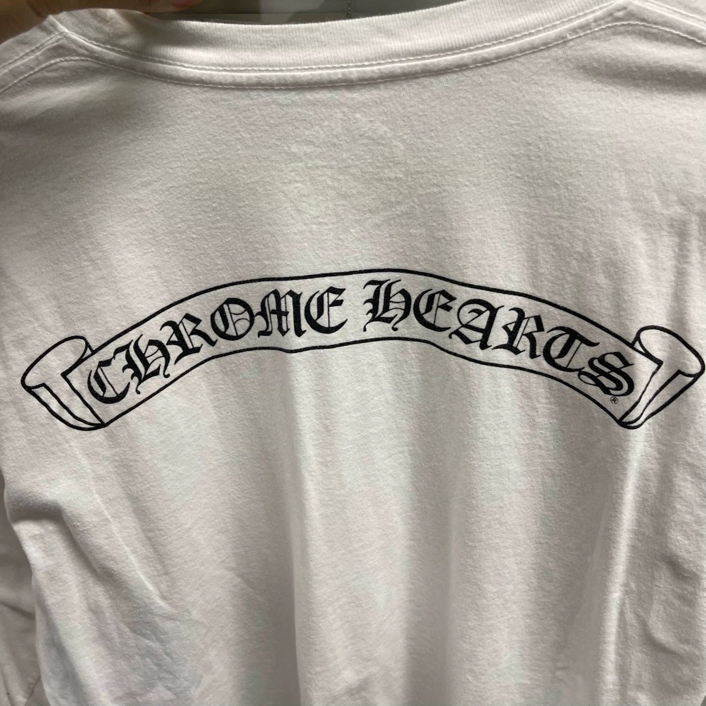 Chrome Hearts Chrome Hearts Black White Scroll Longsleeve M 99 New Size US M / EU 48-50 / 2 - 5 Thumbnail