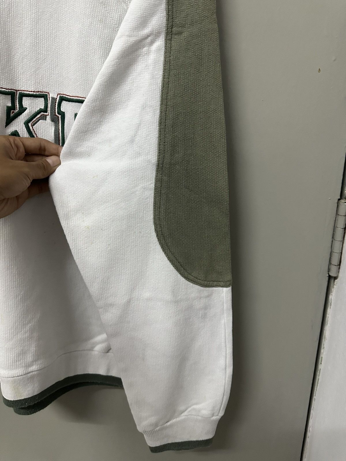 Nike × Vintage Vintage NIKE Embroidery Logo Raglan Baggy Style Sweatshirt Size US M / EU 48-50 / 2 - 5 Thumbnail