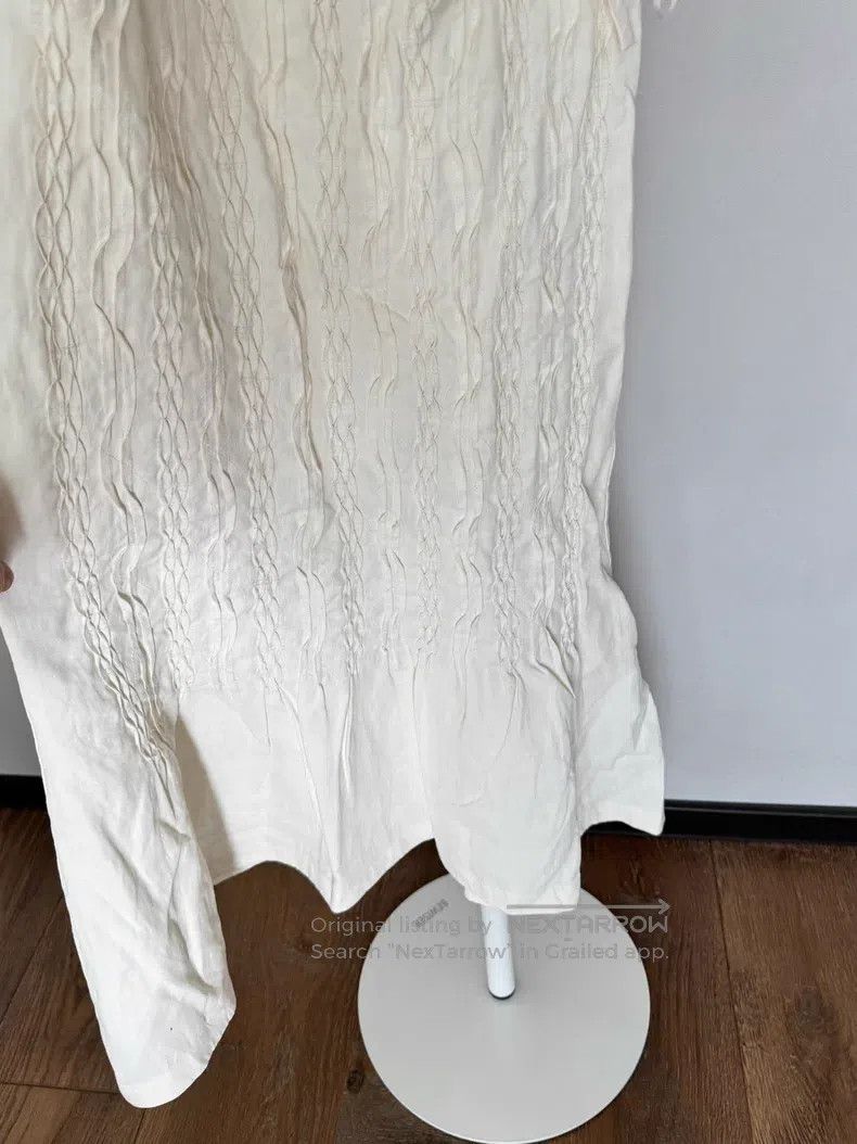 Jil Sander Jil Sander size 34 Pleated Tencel dress Size S / US 4 / IT 40 - 3 Thumbnail