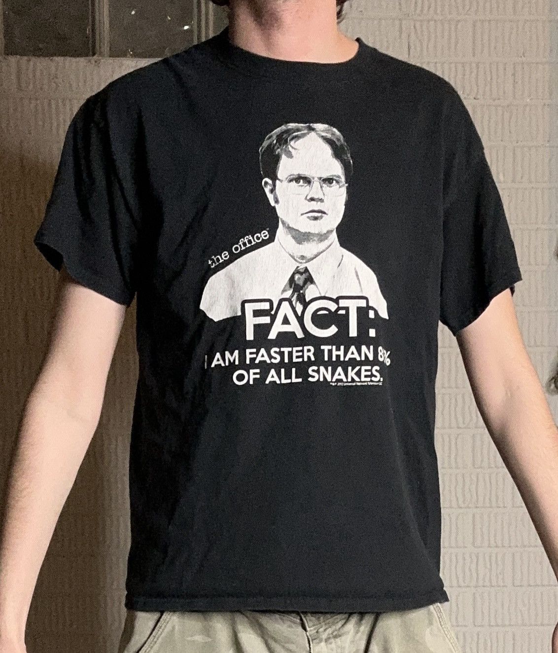Vintage 2012 The Office TV Show Promo T Shirt Dwight Schrute Size US L / EU 52-54 / 3 - 1 Thumbnail