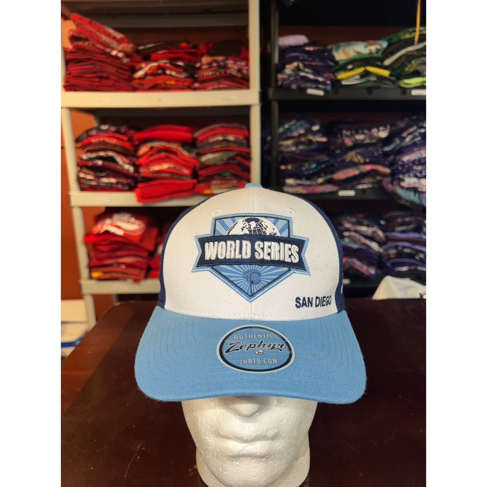 Zephyr Triple Crown World Series Hat Zephyr San Diego Snapback OS Size ONE SIZE - 1 Thumbnail