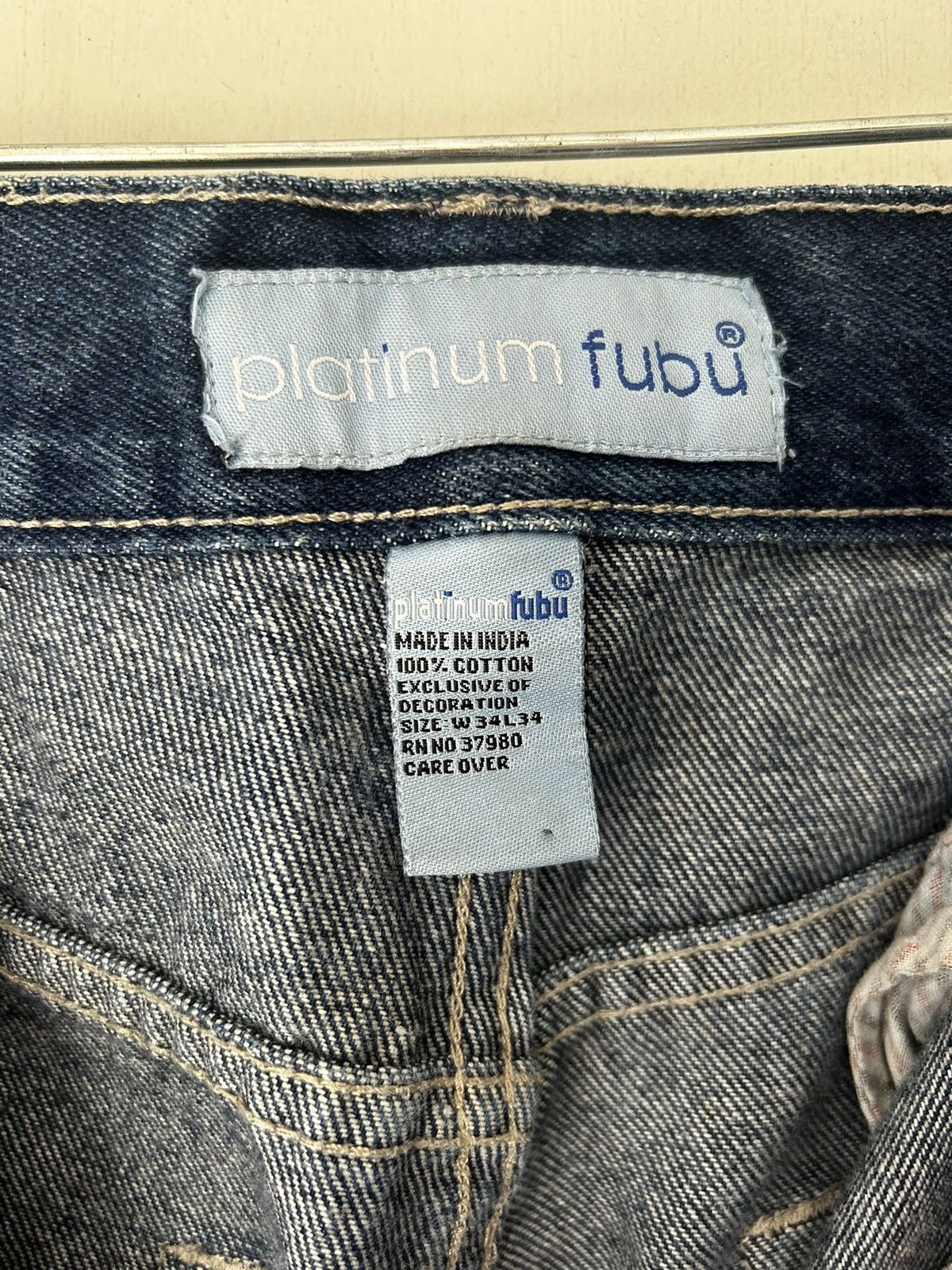 Fubu Platinum Fubu Carpenter Denim Jeans Size US 34 / EU 50 - 5 Thumbnail