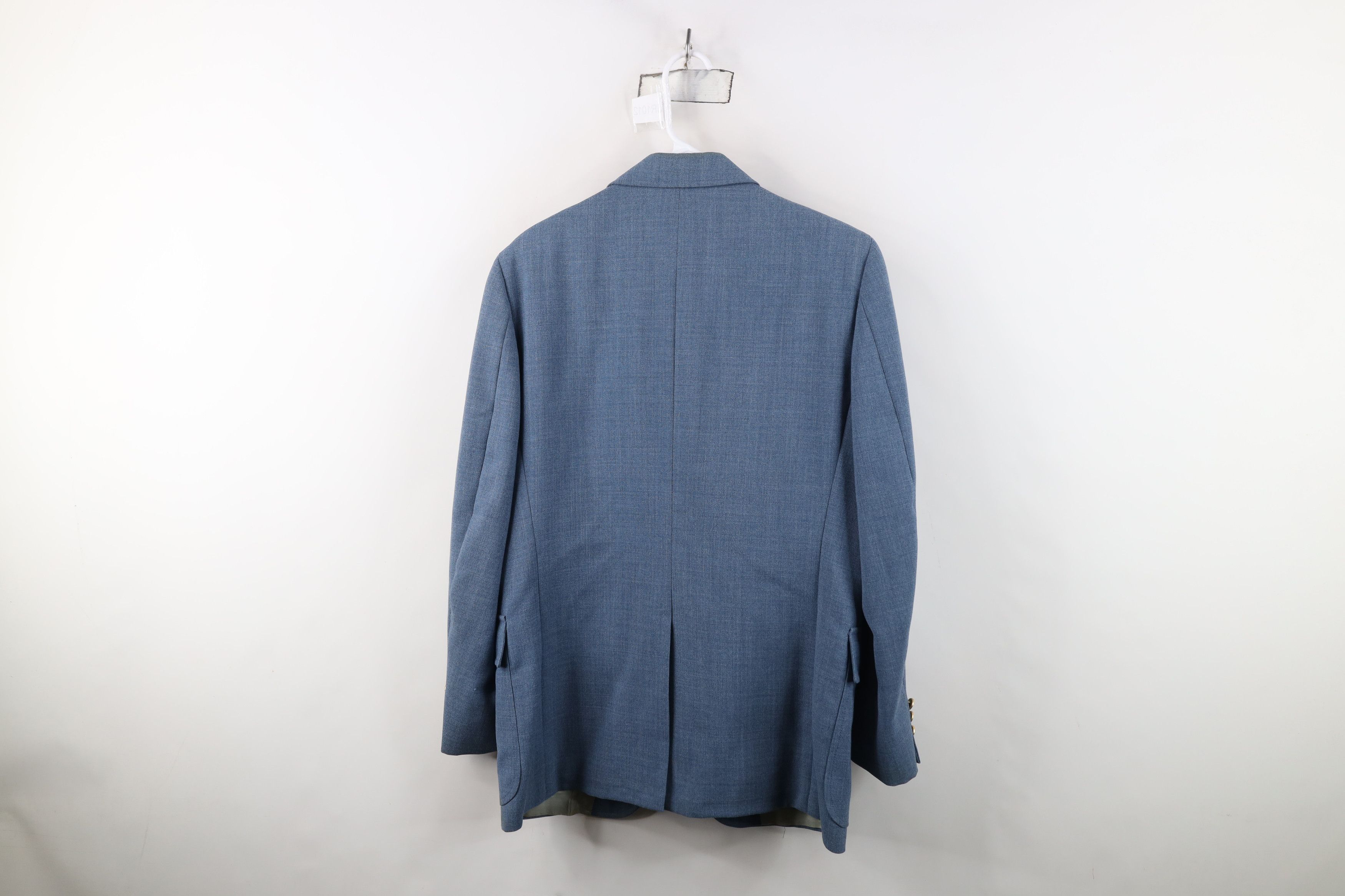 Vintage Vintage 70s Streetwear 2 Button Wool Blazer Suit Jacket USA Size US L / EU 52-54 / 3 - 12 Thumbnail
