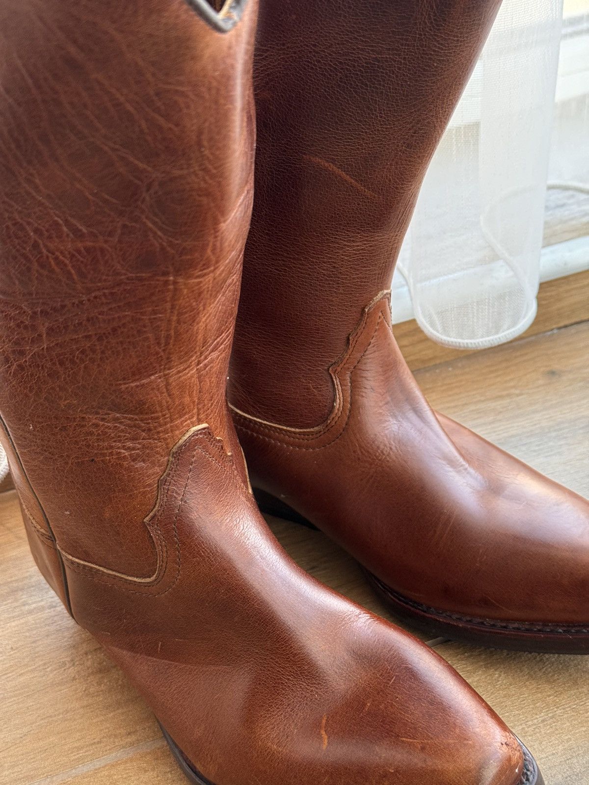 Cowboy Equipment × Sancho Boots × Vintage Vintage Sancho Cowboy Western Made in Spain Boots sz 38 Size US 8 / IT 38 - 10 Thumbnail
