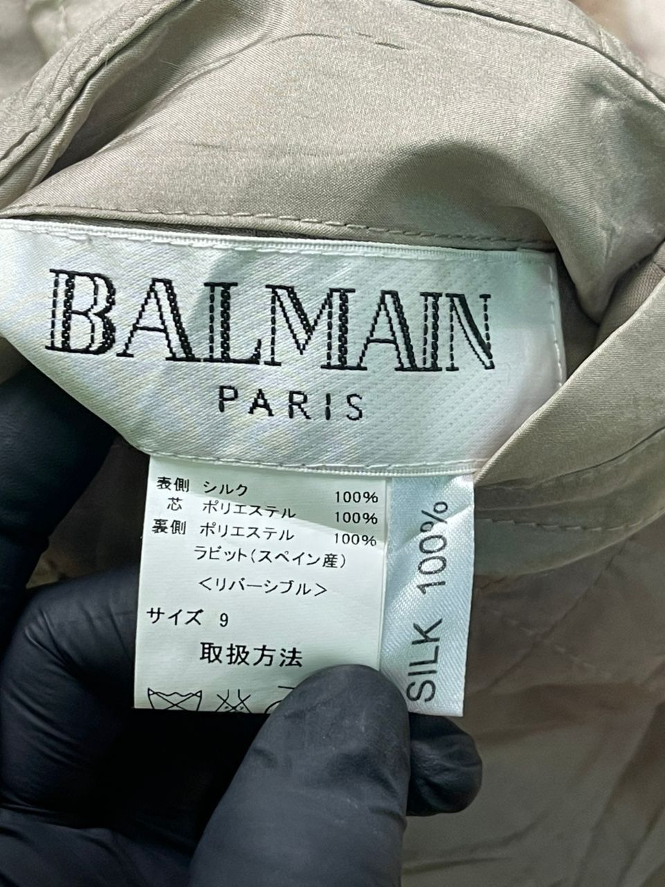 Balmain Vintage Balmain Reversible Quilted Fur Jacket Size M / US 6-8 / IT 42-44 - 4 Thumbnail