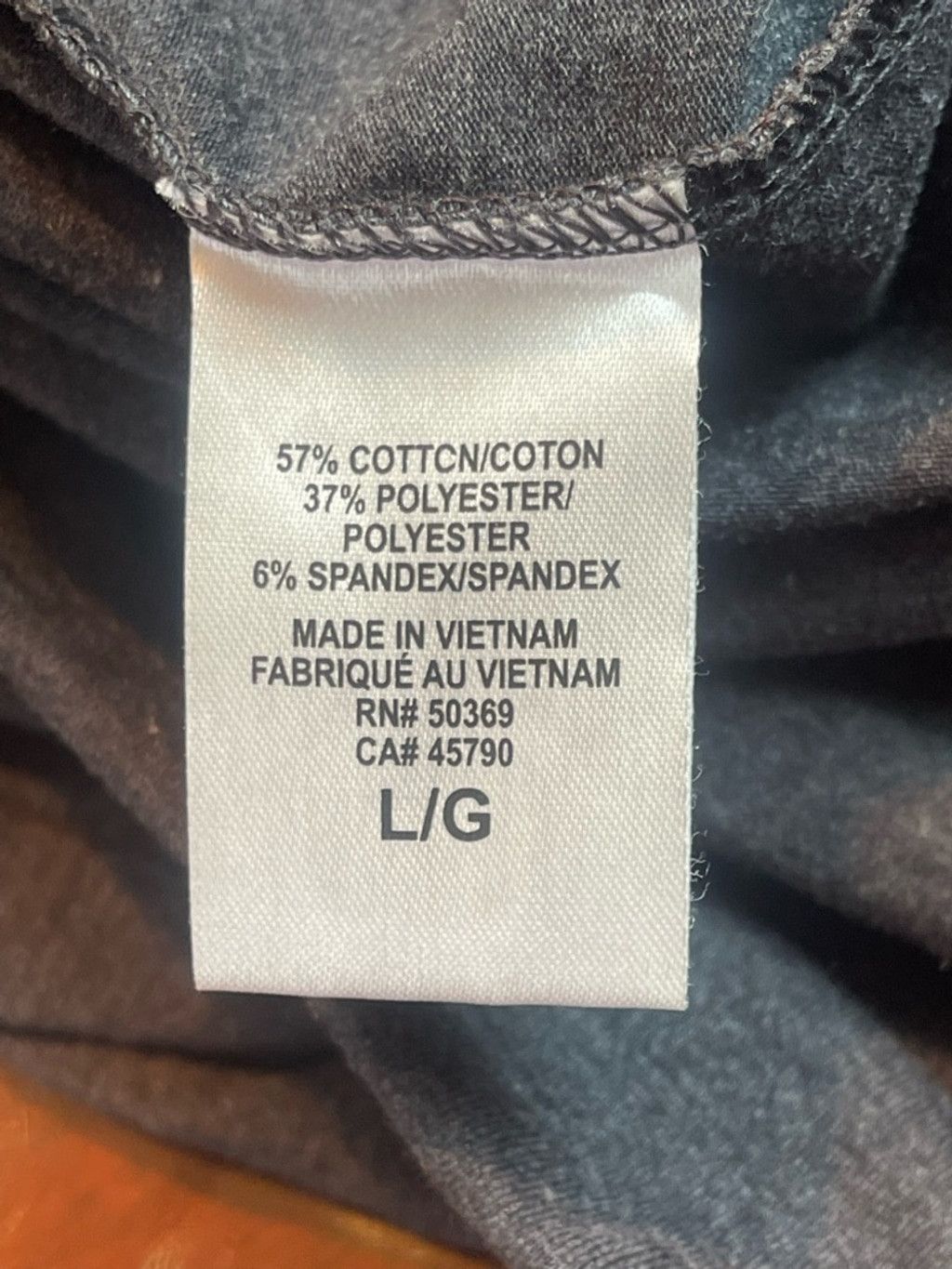 Spalding Spalding Gray Crop Yoga Leggings High Waisted Capris L Size 29" - 9 Thumbnail