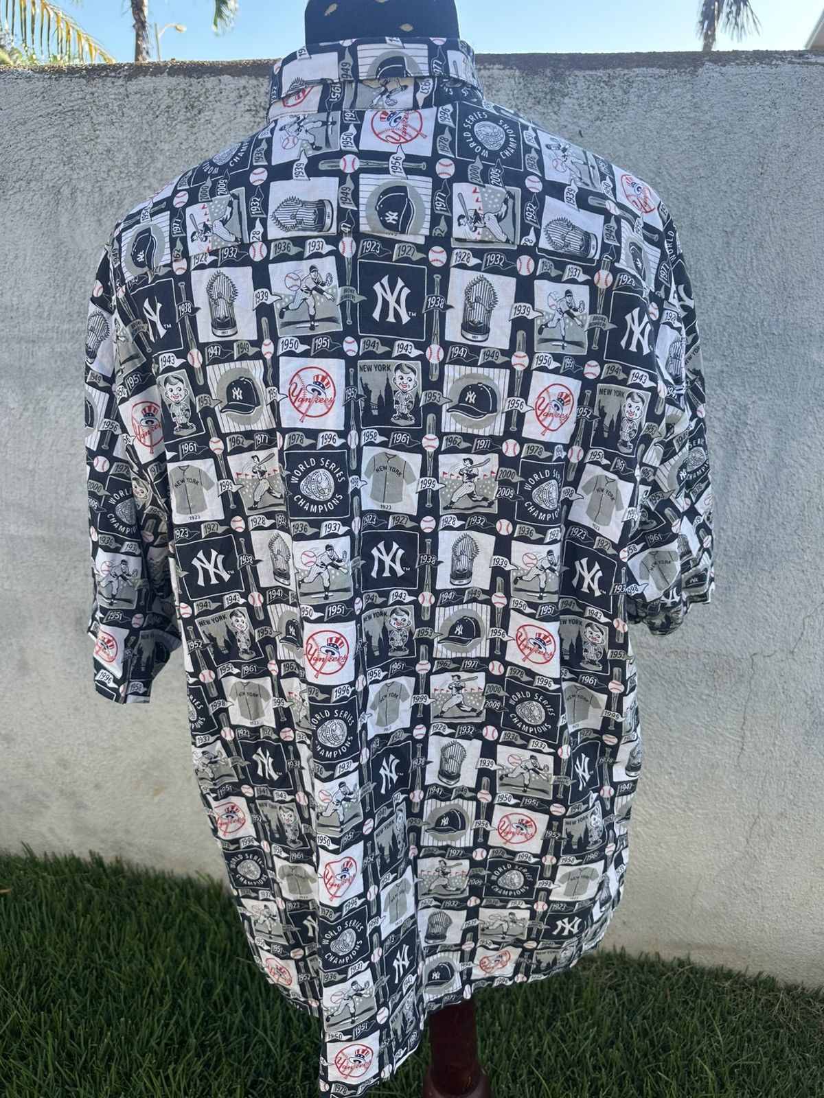 Reyn Spooner Reyn Spooner Navy New York Yankees Champions Men's 3XL Size US XXL / EU 58 / 5 - 2 Thumbnail
