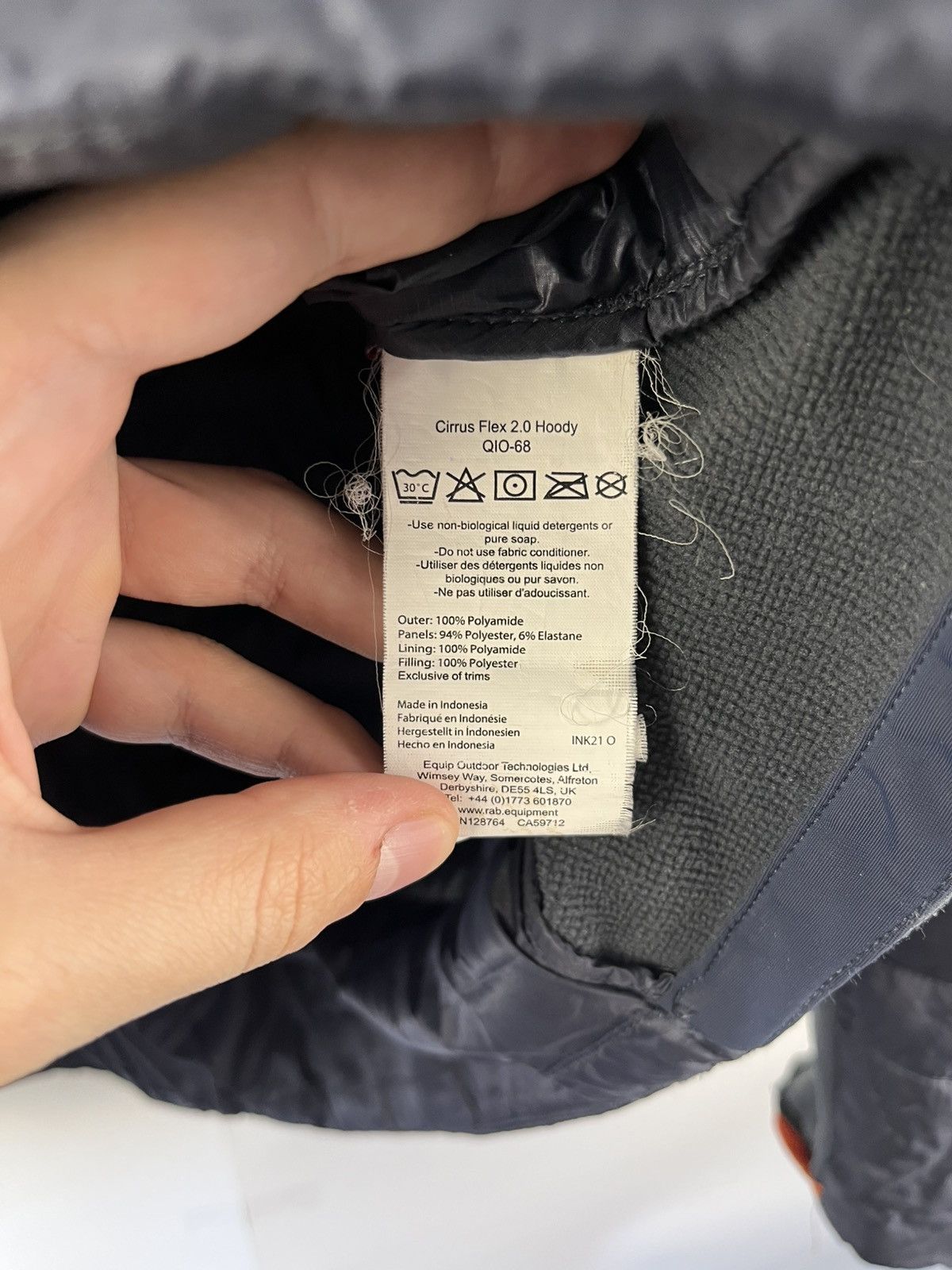 Rab Rab Cirrus Flex 2.0 Hoody Nylon Primaloft Jacket Size US XL / EU 56 / 4 - 11 Thumbnail