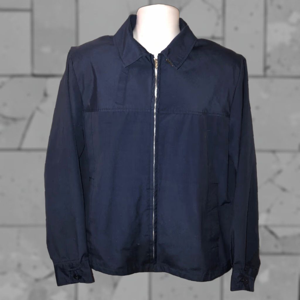 Vintage VINTAGE Current Seen Mens Blue Full Zip Jacket L Size US L / EU 52-54 / 3 - 1 Thumbnail
