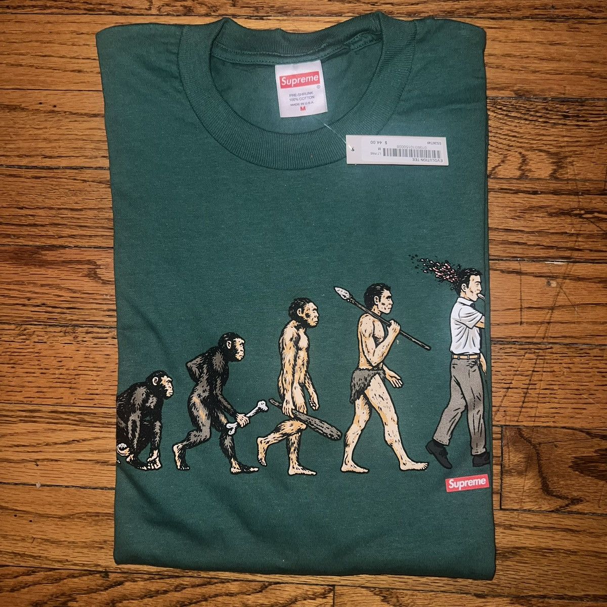 Supreme In-Hand Supreme Evolution Tee Pine Green Size: Medium Size US M / EU 48-50 / 2 - 2 Thumbnail