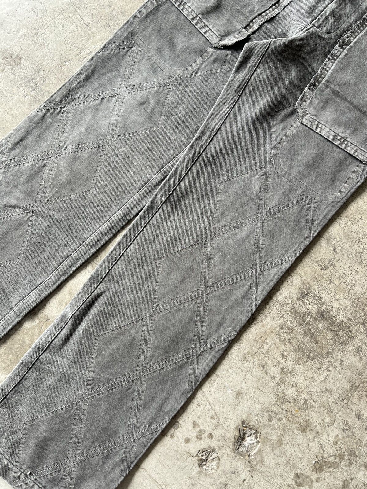Issey Miyake Issey Miyake 2008 A-POC Inside Jacquard Front Pocket Jeans Size US 34 / EU 50 - 5 Thumbnail