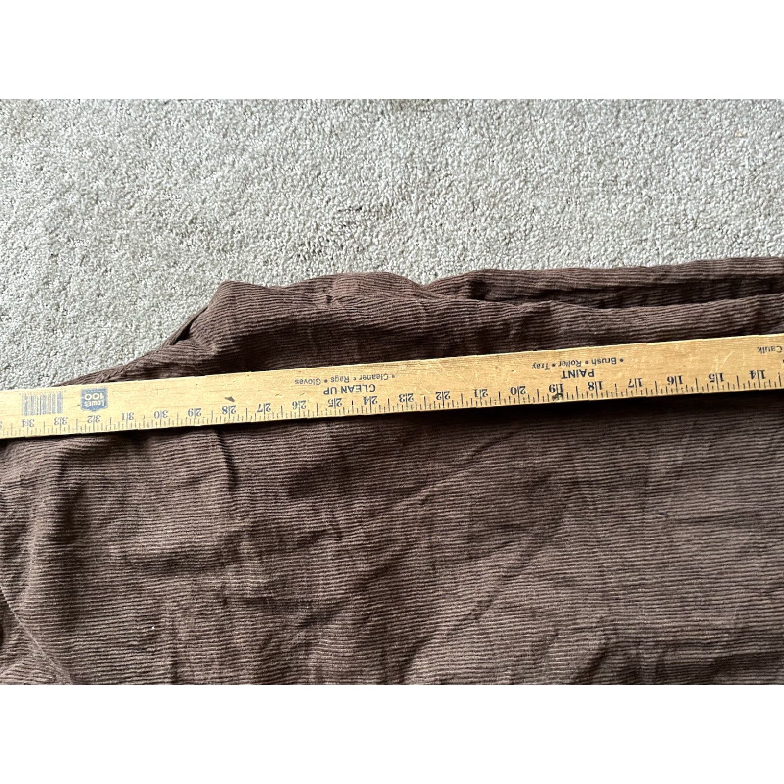 Eddie Bauer Eddie Bauer Corduroy Pants Mens Size 38x29 Classic Fit Brown Flat Front Pockets Size US 38 / EU 54 - 6 Thumbnail