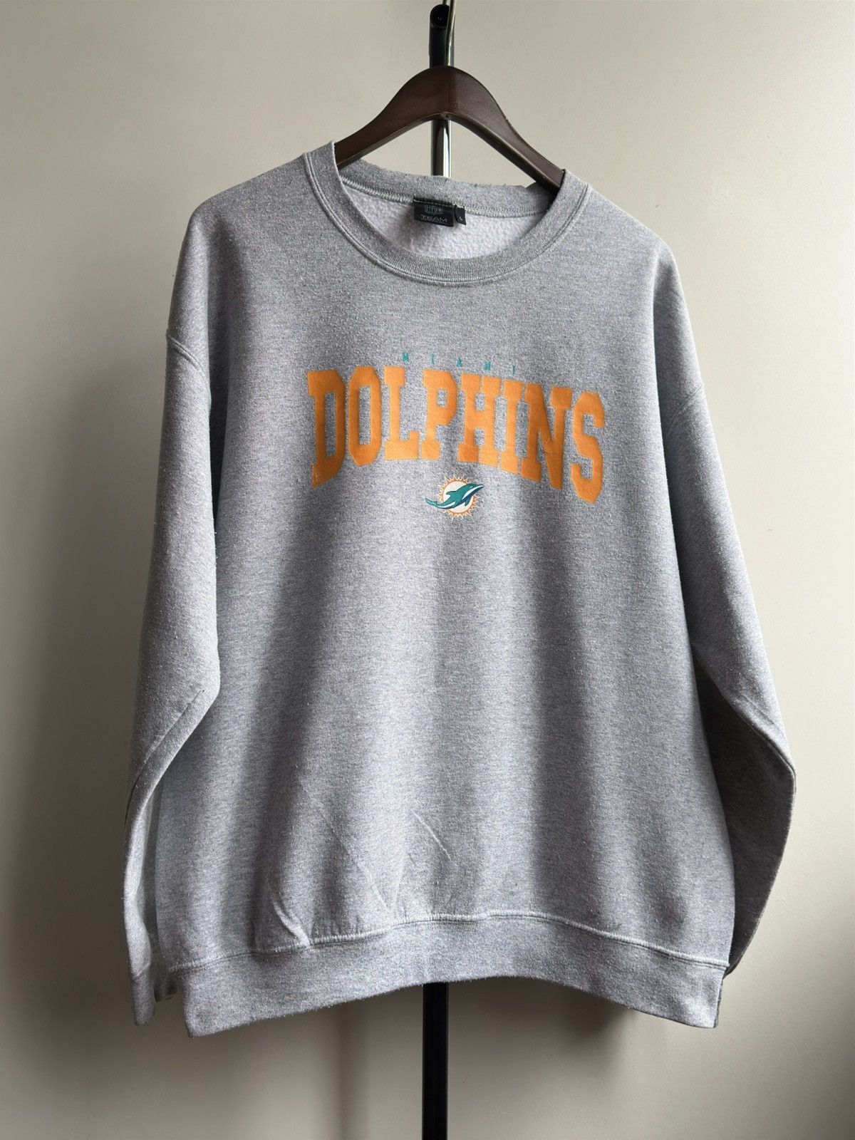 NFL × Vintage VINTAGE MIAMI DOLPHINS NFL SWEATSHIRT Size US L / EU 52-54 / 3 - 1 Thumbnail