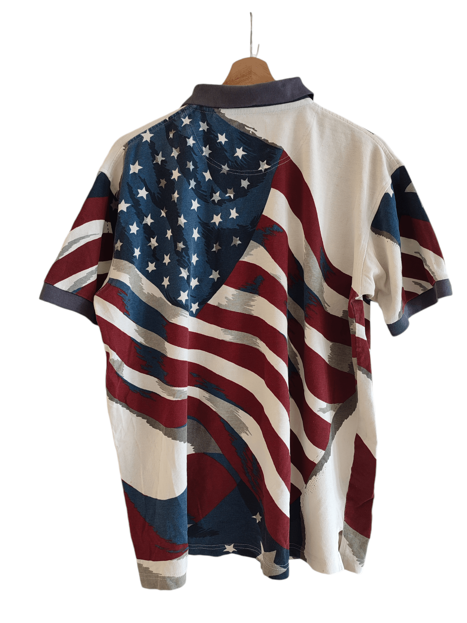 Vintage SUPER RARE DESIGN AMERICAN FLAG HERITAGE VINTAGE SHIRT Size US L / EU 52-54 / 3 - 2 Thumbnail