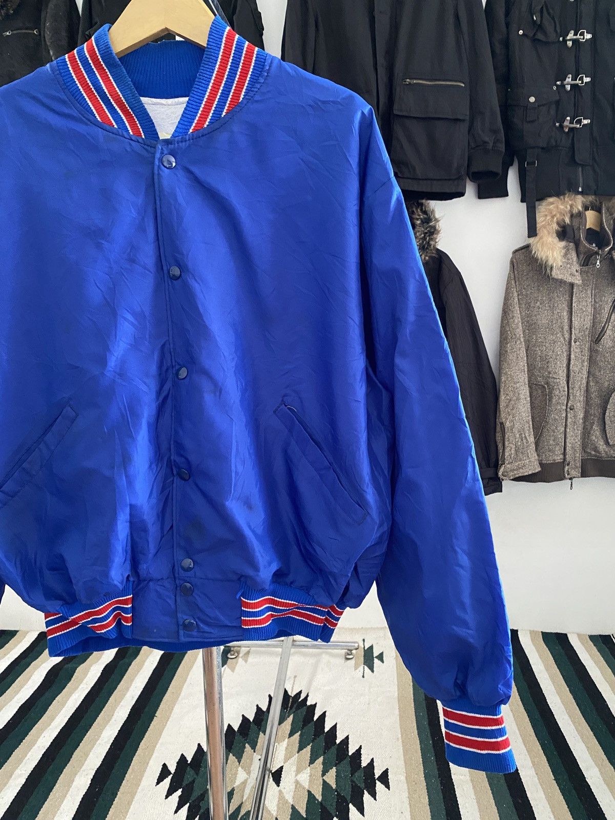 Vintage Vintage Pepsi Northen California Varsity Jacket Made In USA Size US XXL / EU 58 / 5 - 2 Thumbnail