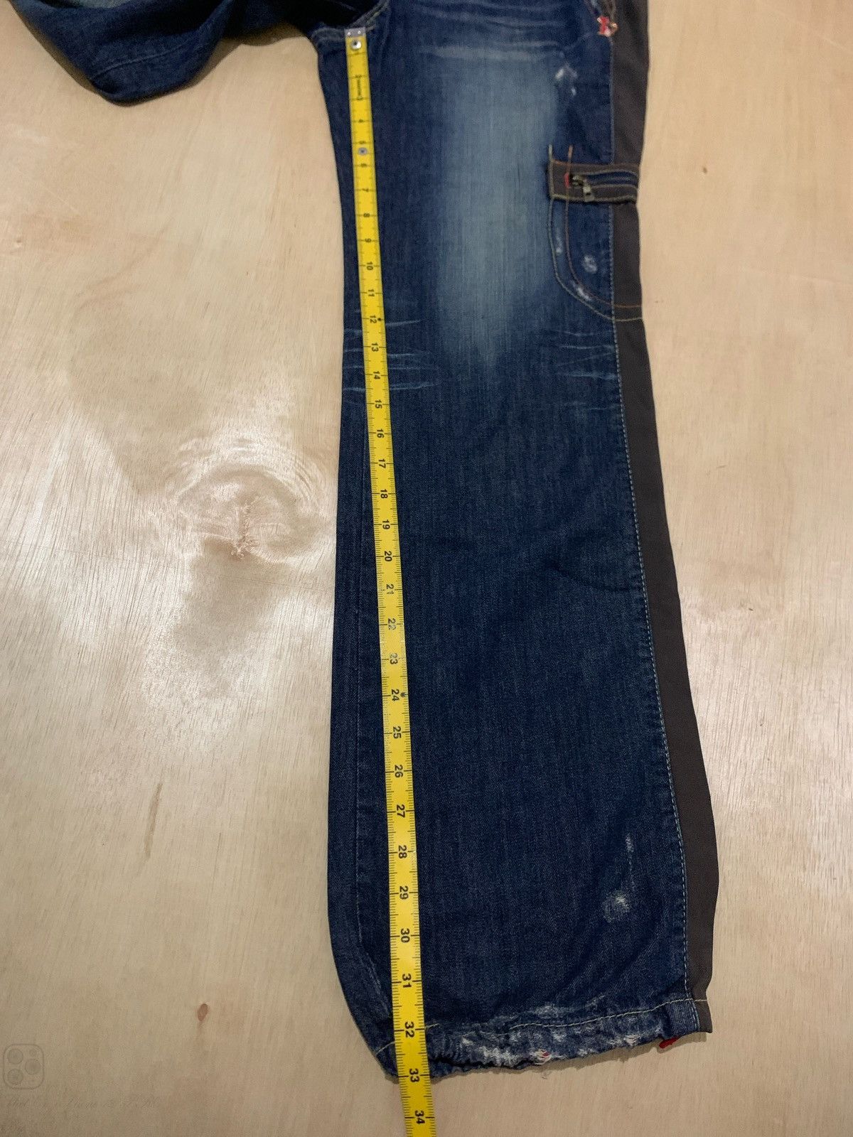 Hysteric Glamour × If Six Was Nine × Japanese Brand Y2k A6 Jeans Ifsixwasnine Goa style Size US 32 / EU 48 - 14 Thumbnail