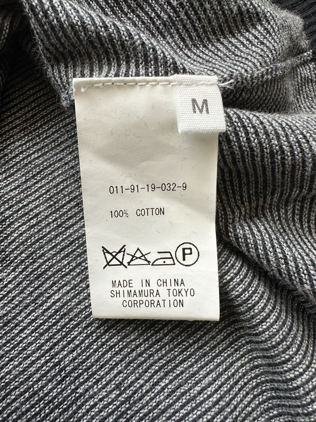 0 0000 by Shimamura cotton blend knitted long sleeve Size US M / EU 48-50 / 2 - 10 Thumbnail