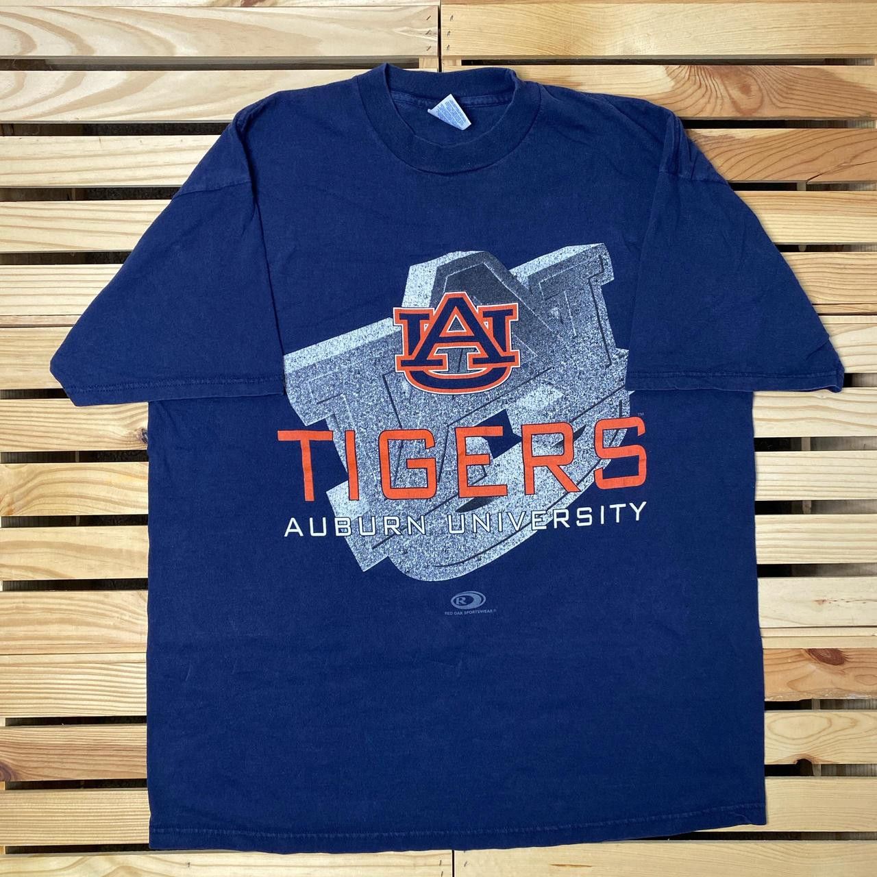 Jerzees Vintage Auburn University Navy Blue College Tee Size 2XL Size US XXL / EU 58 / 5 - 1 Thumbnail